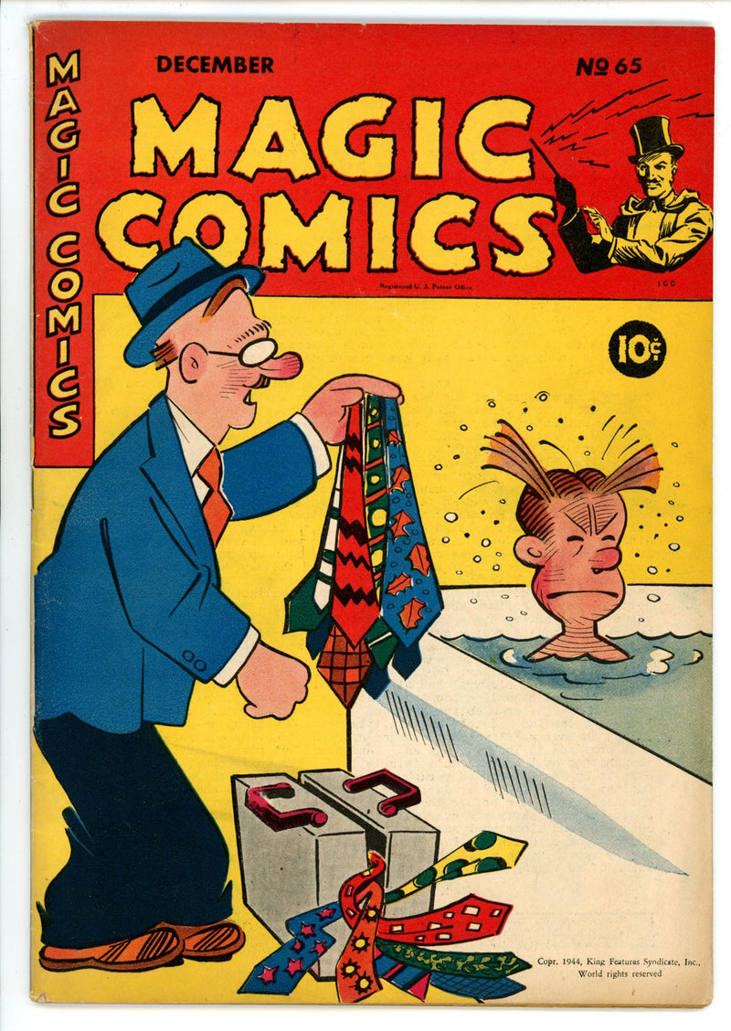 Magic Comics 65 FN+ (6.5) (1944) 