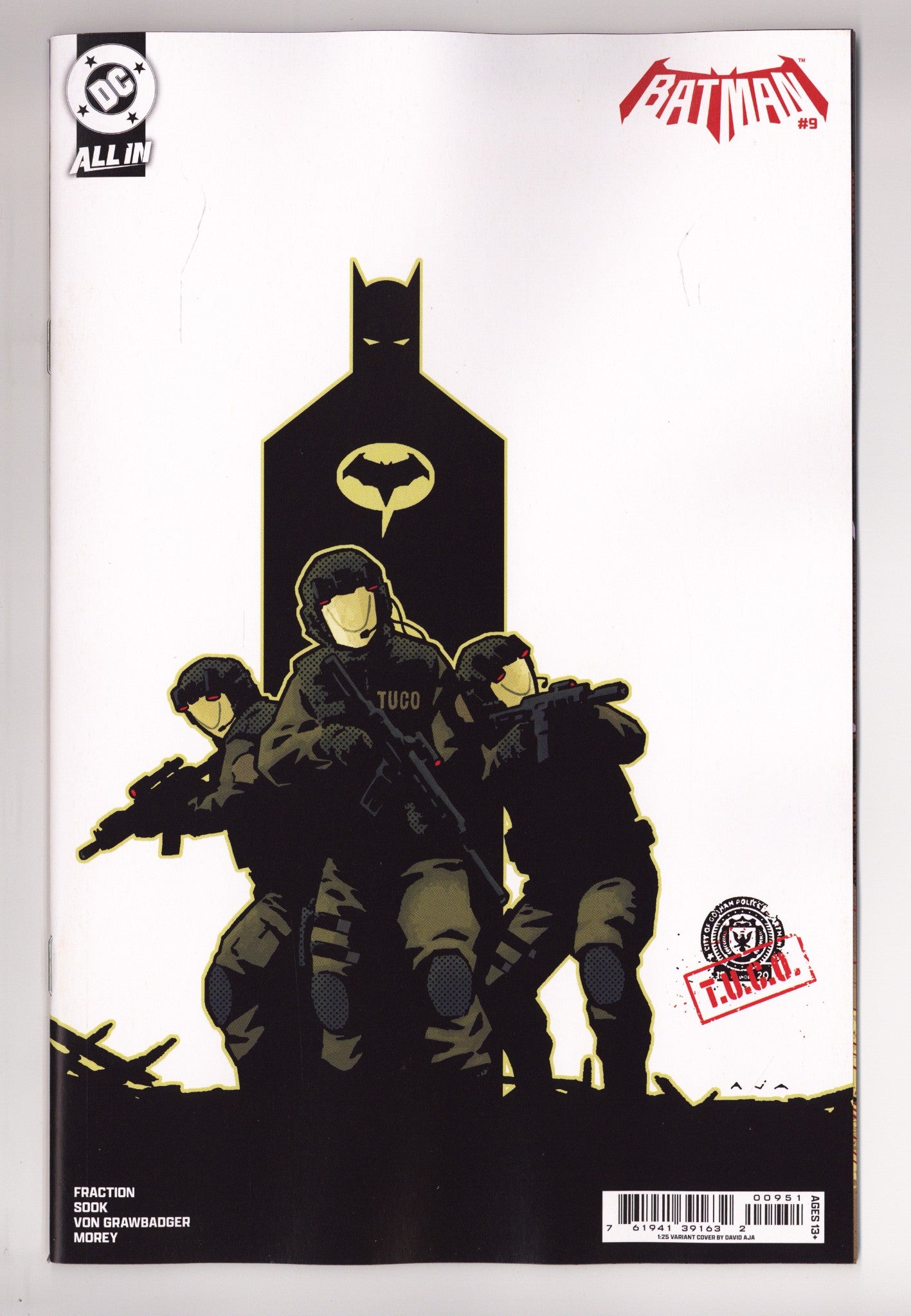 Batman Vol 4 9 Aja Incentive NM (2026)