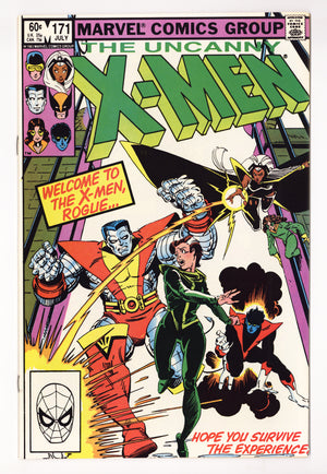 The Uncanny X-Men Vol 1 171  VF/NM (9.0)   (1983)
