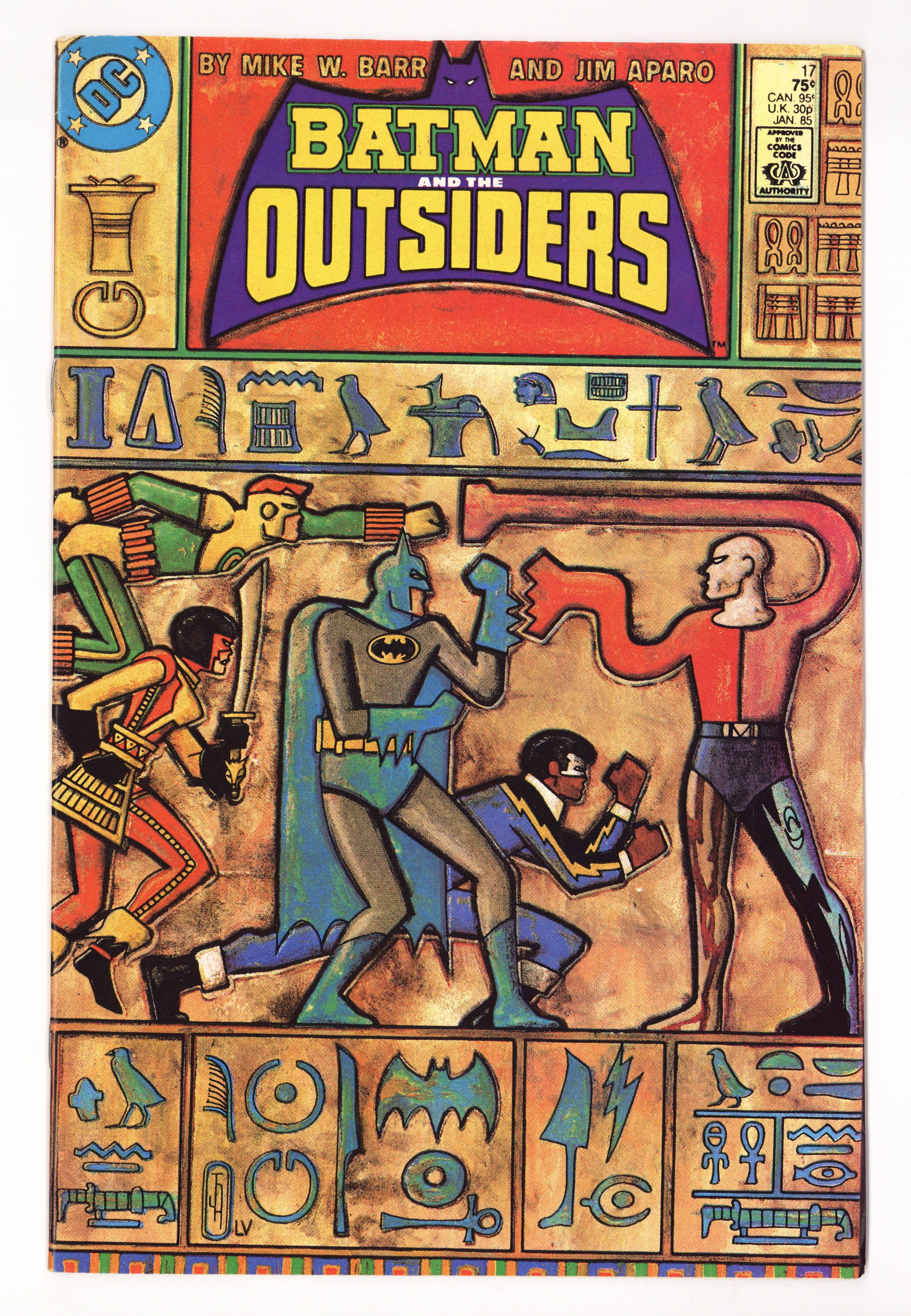 Batman and the Outsiders Vol 1 17 High Grade (1984) 