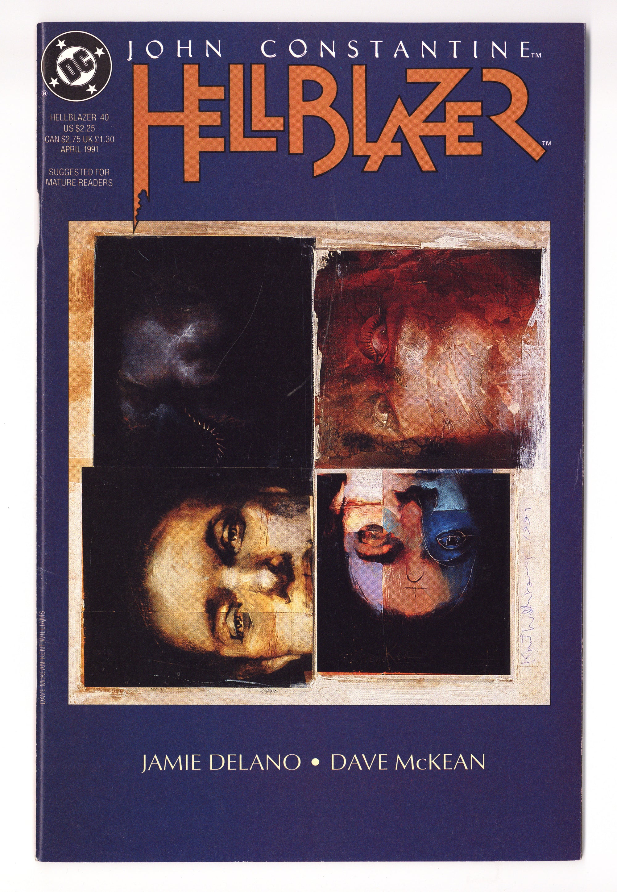 Hellblazer Vol 1 40 Mid Grade (1991) 