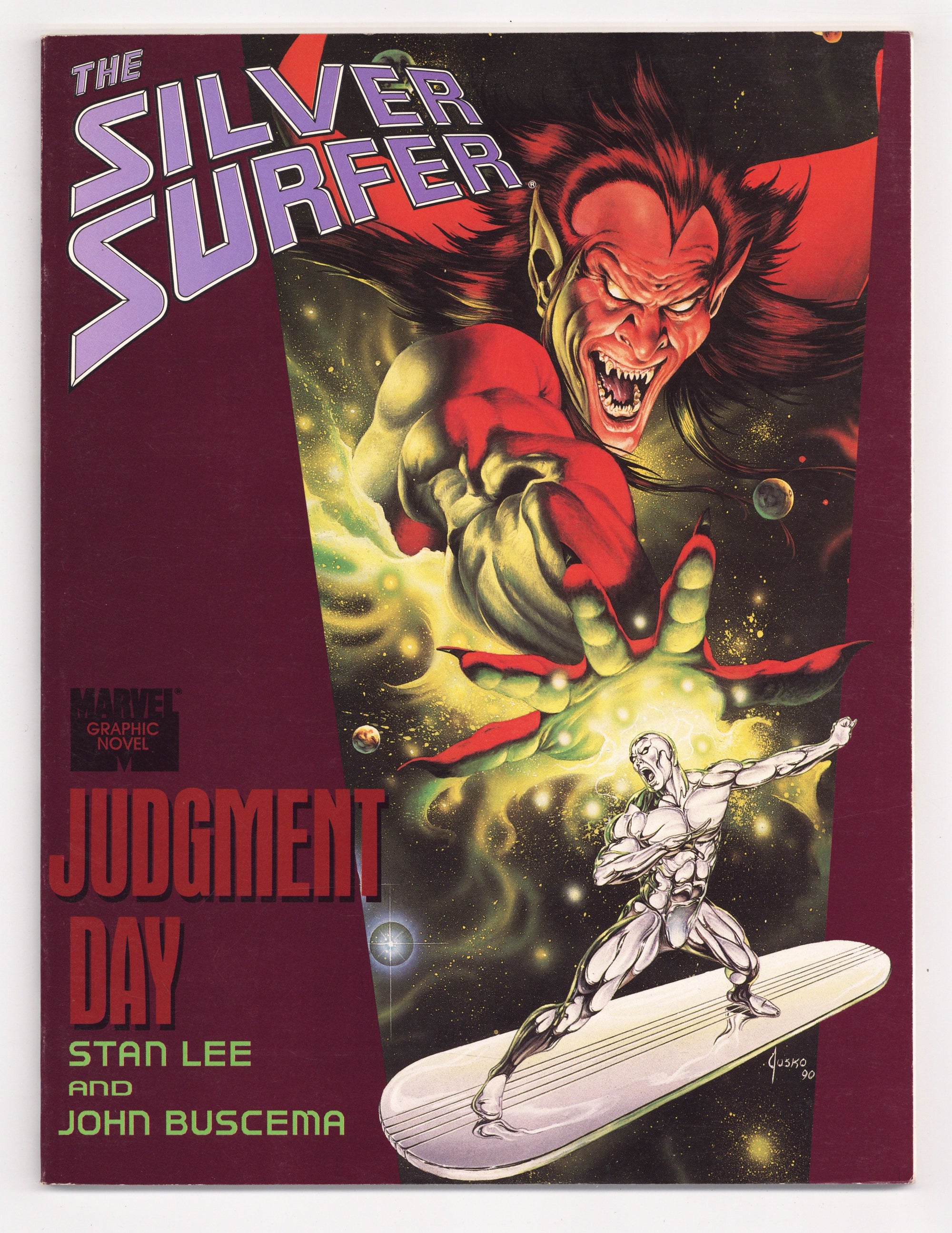 Marvel Graphic Novel 38 Mid Grade 2nd Print Silver Surfer (1990) 2nd Print 