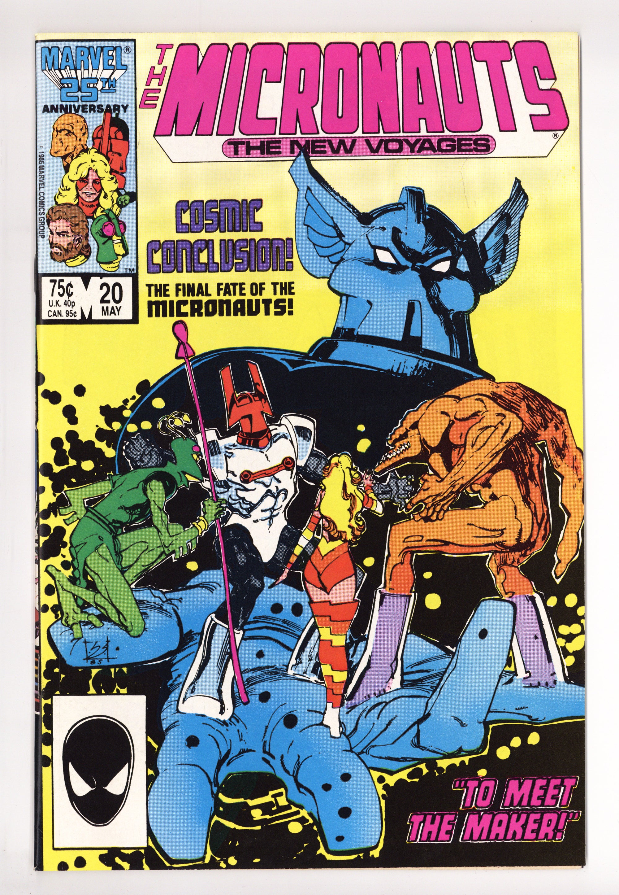 Micronauts Vol 2 20 High Grade (1986) 