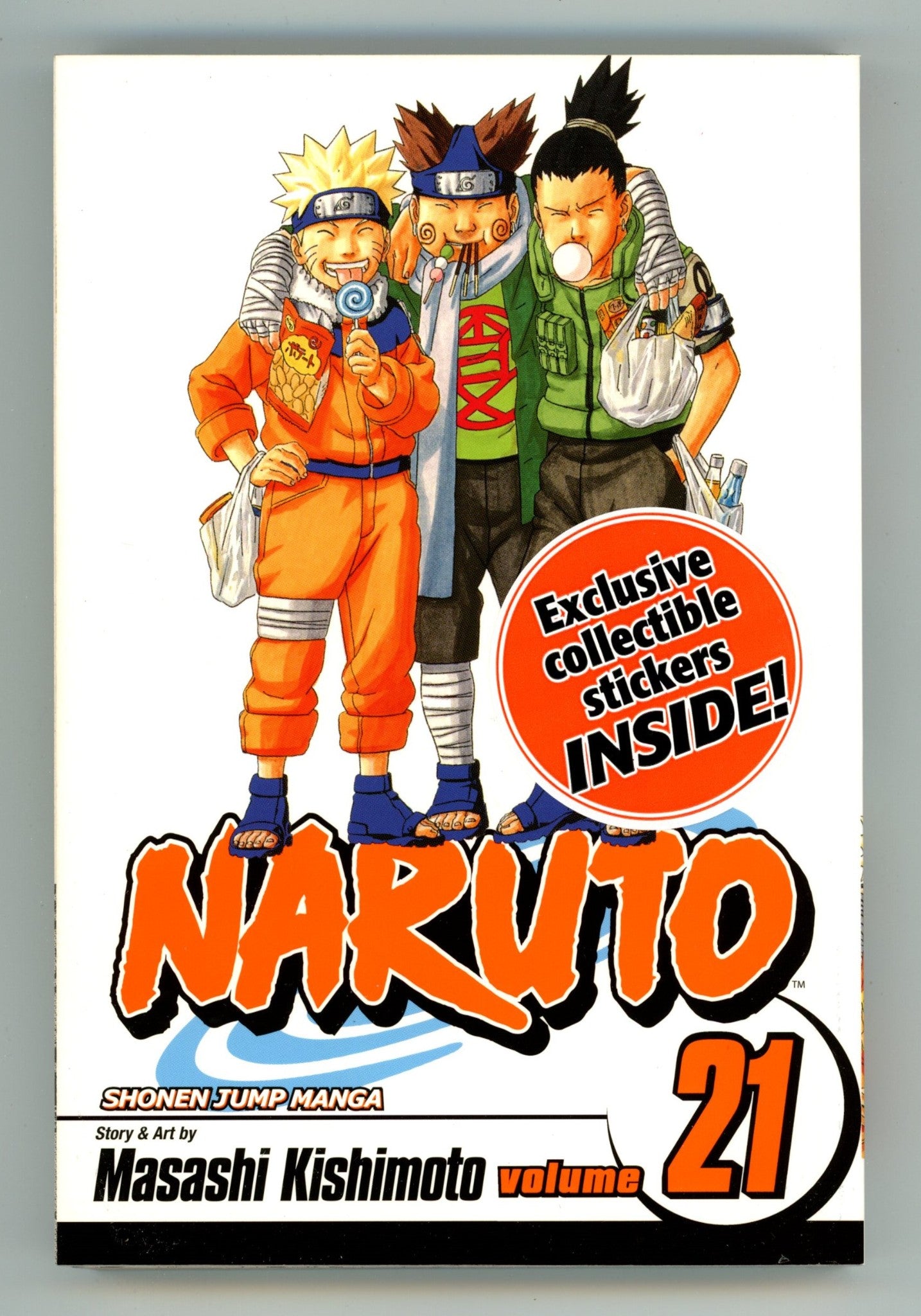 Naruto Vol 21 High Grade TPB (2007) 