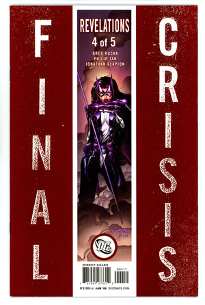 Final Crisis: Revelations 4 Mid Grade (2009) Tan Variant