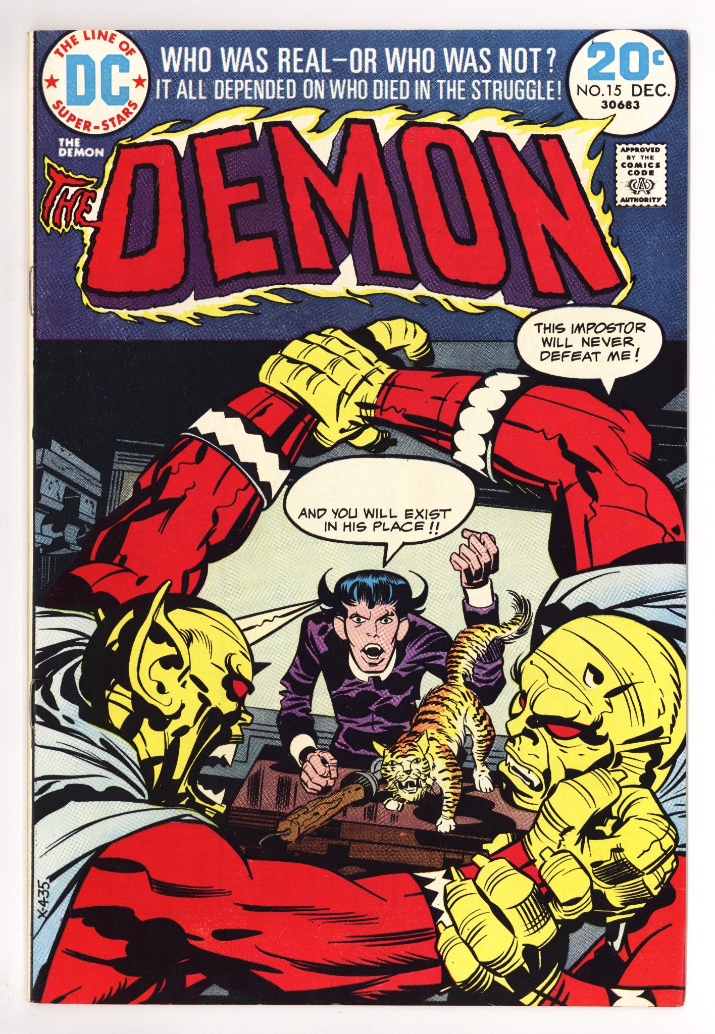 The Demon Vol 1 15 VF+ (8.5) (1973) 