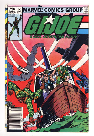 G.I. Joe, A Real American Hero 12 VF- (7.5) (1983) Canadian Price Variant