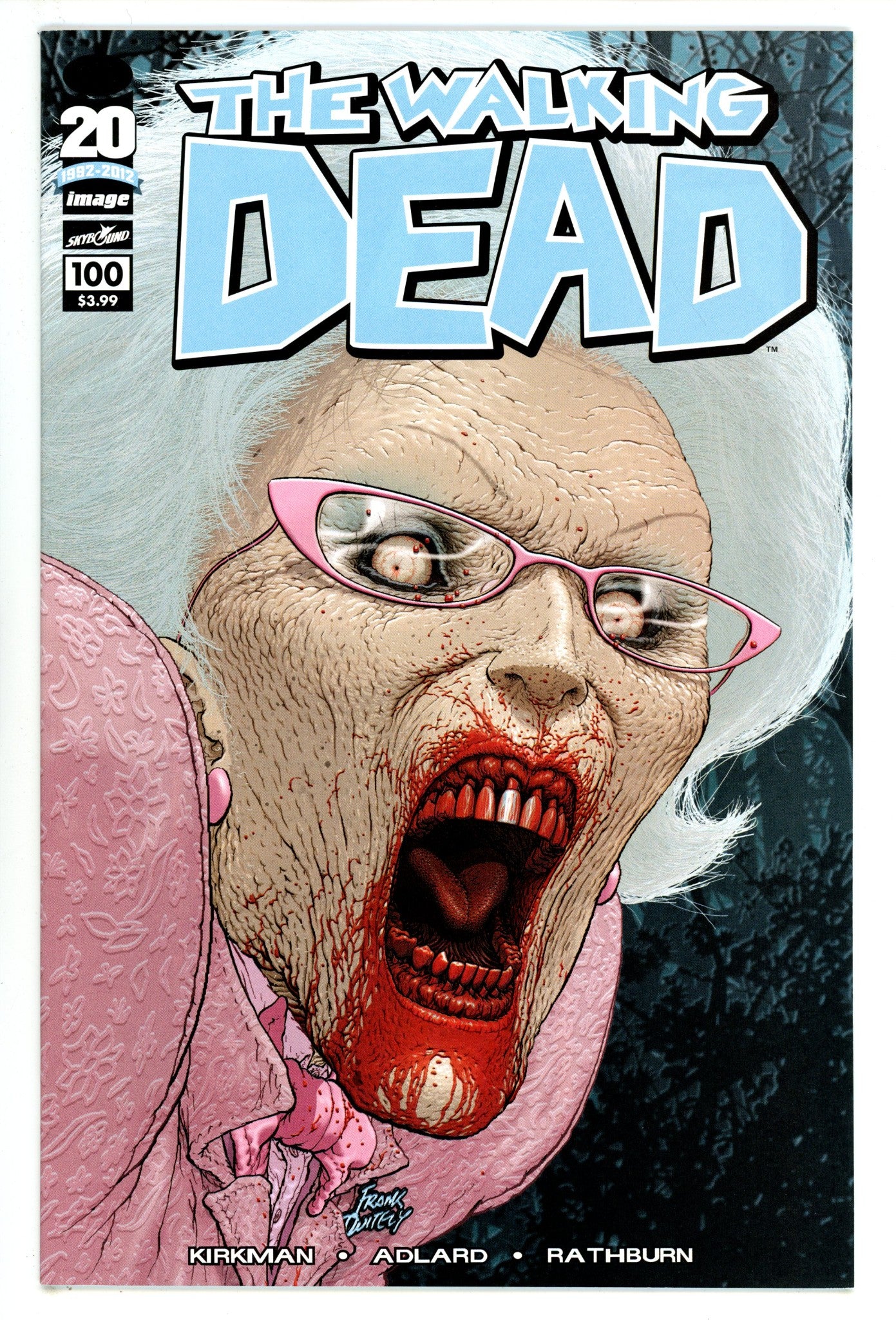 The Walking Dead 100 NM (9.4) (2012) Quitely Variant 