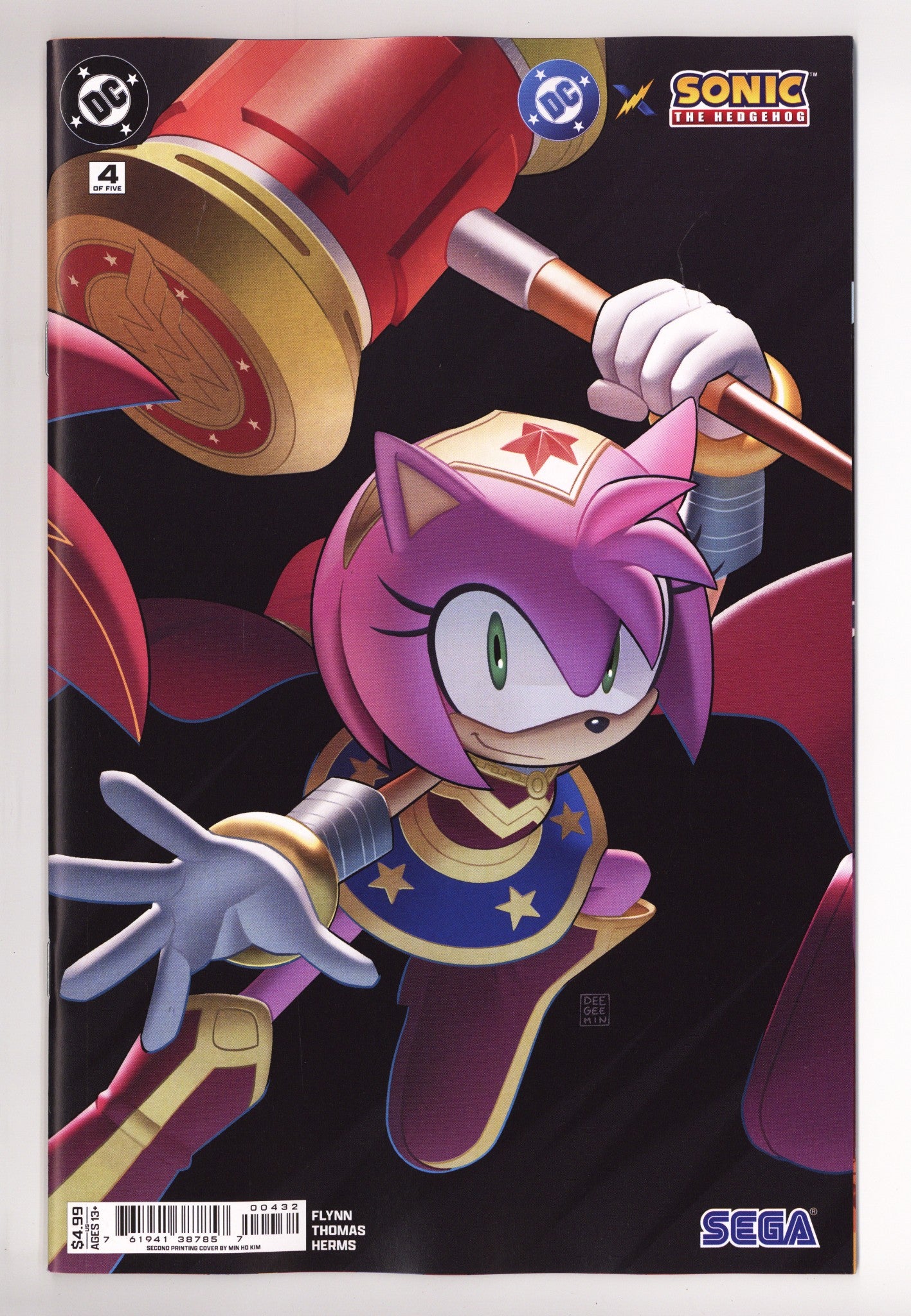 DC x Sonic The Hedgehog  4   2Nd Print   (2026)
