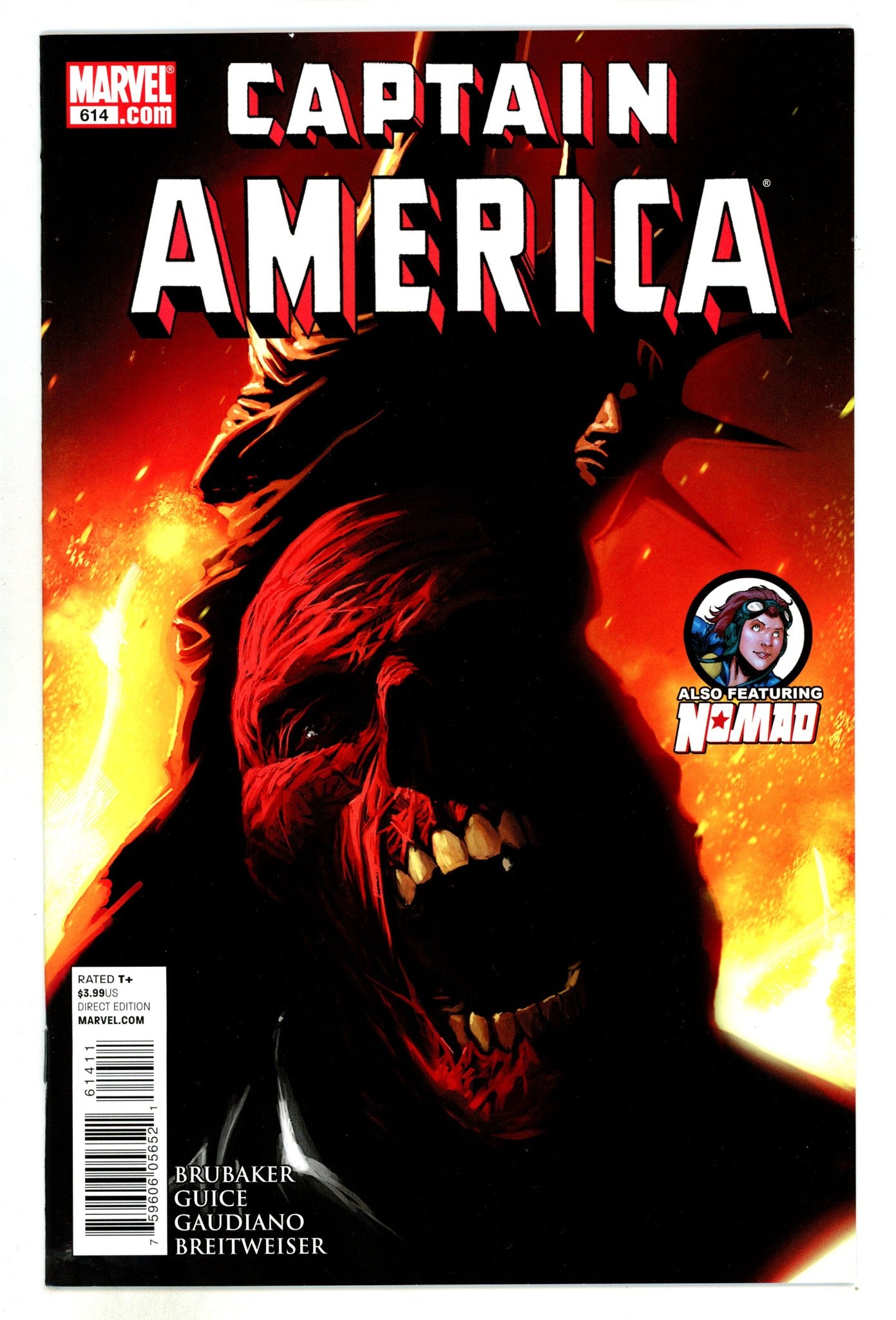 Captain America Vol 5 614 High Grade (2011) 