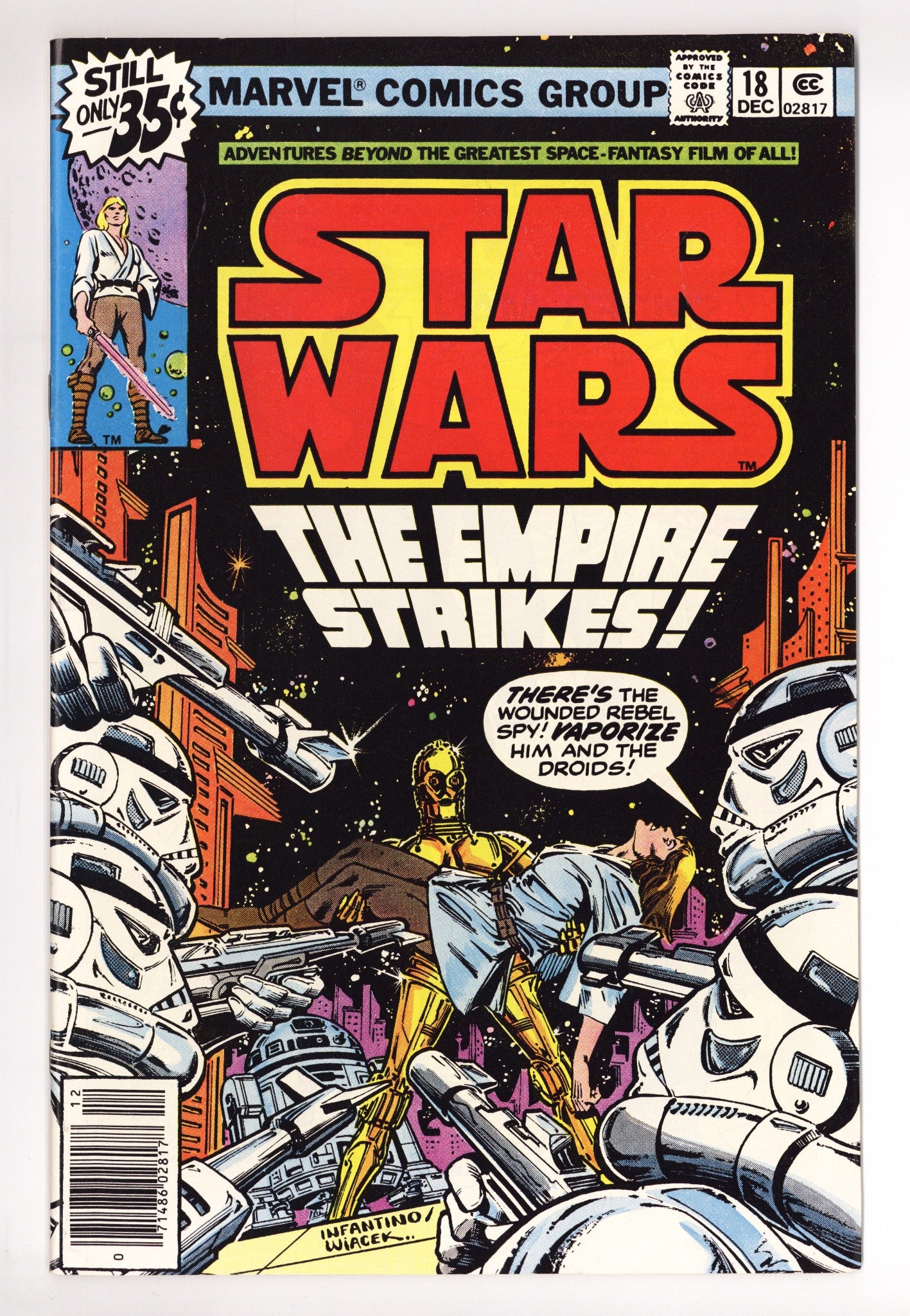 Star Wars Vol 1 18 VF/NM (9.0) (1978) 