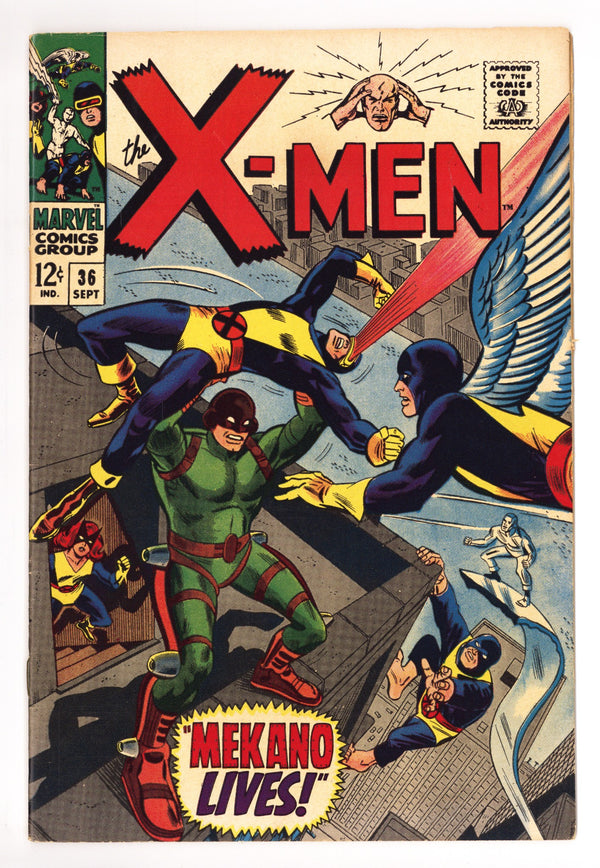 The X-Men Vol 1 36 VF- (7.5) (1967)