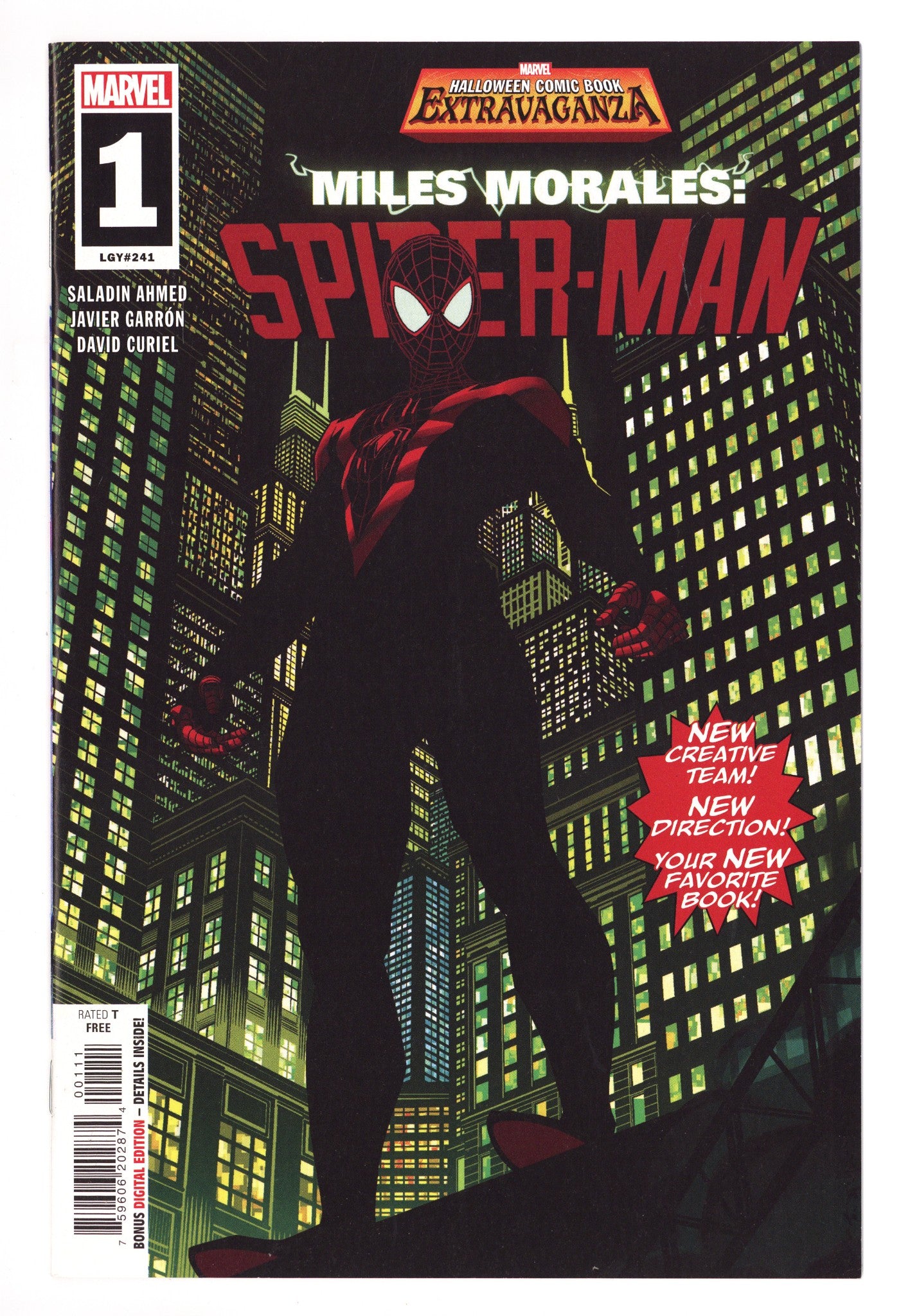 Miles Morales: Spider-Man No.1 Halloween Comic Extravaganza 2021 [nn] High Grade (2021) 
