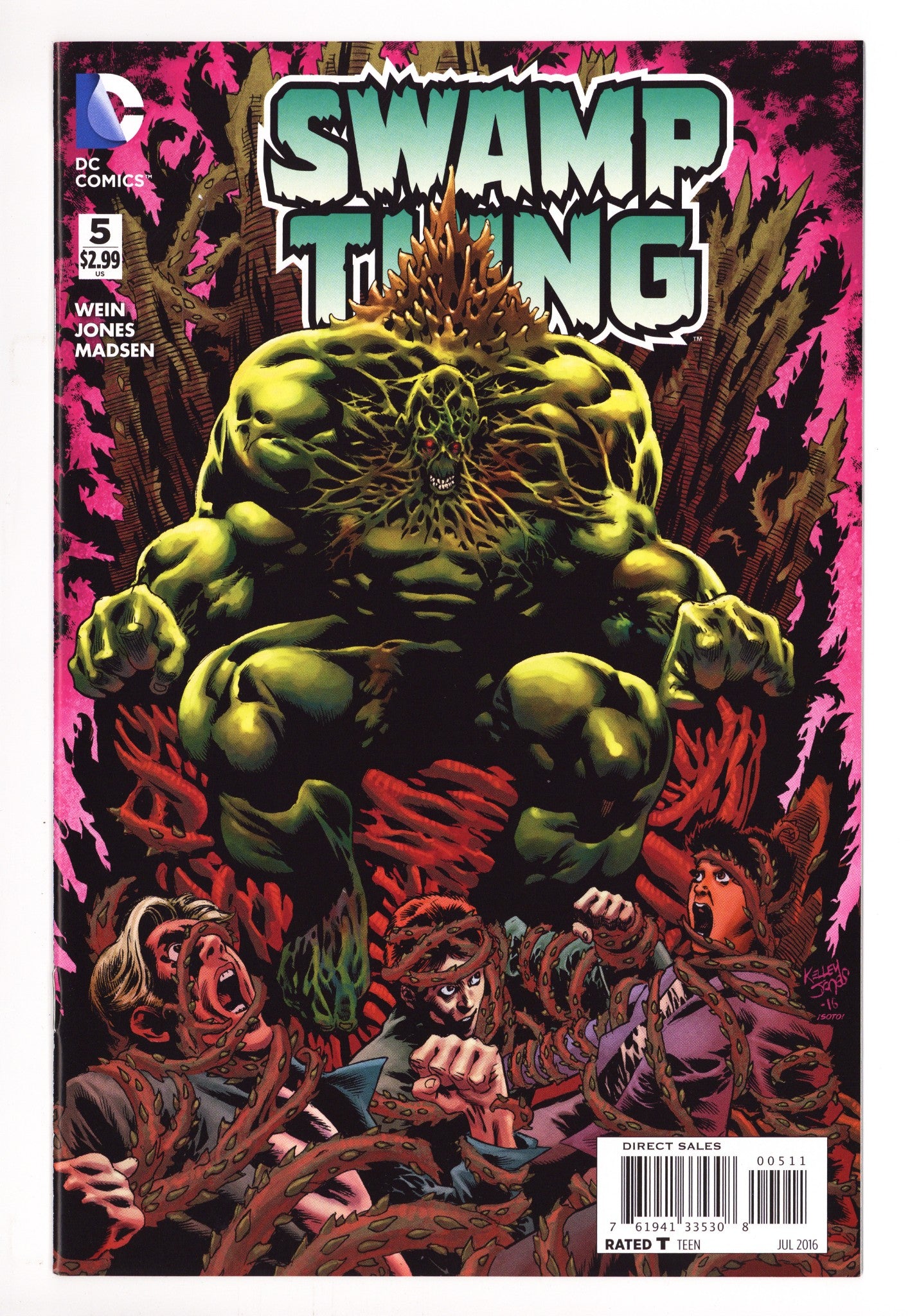 Swamp Thing Vol 6 5 High Grade (2016) 