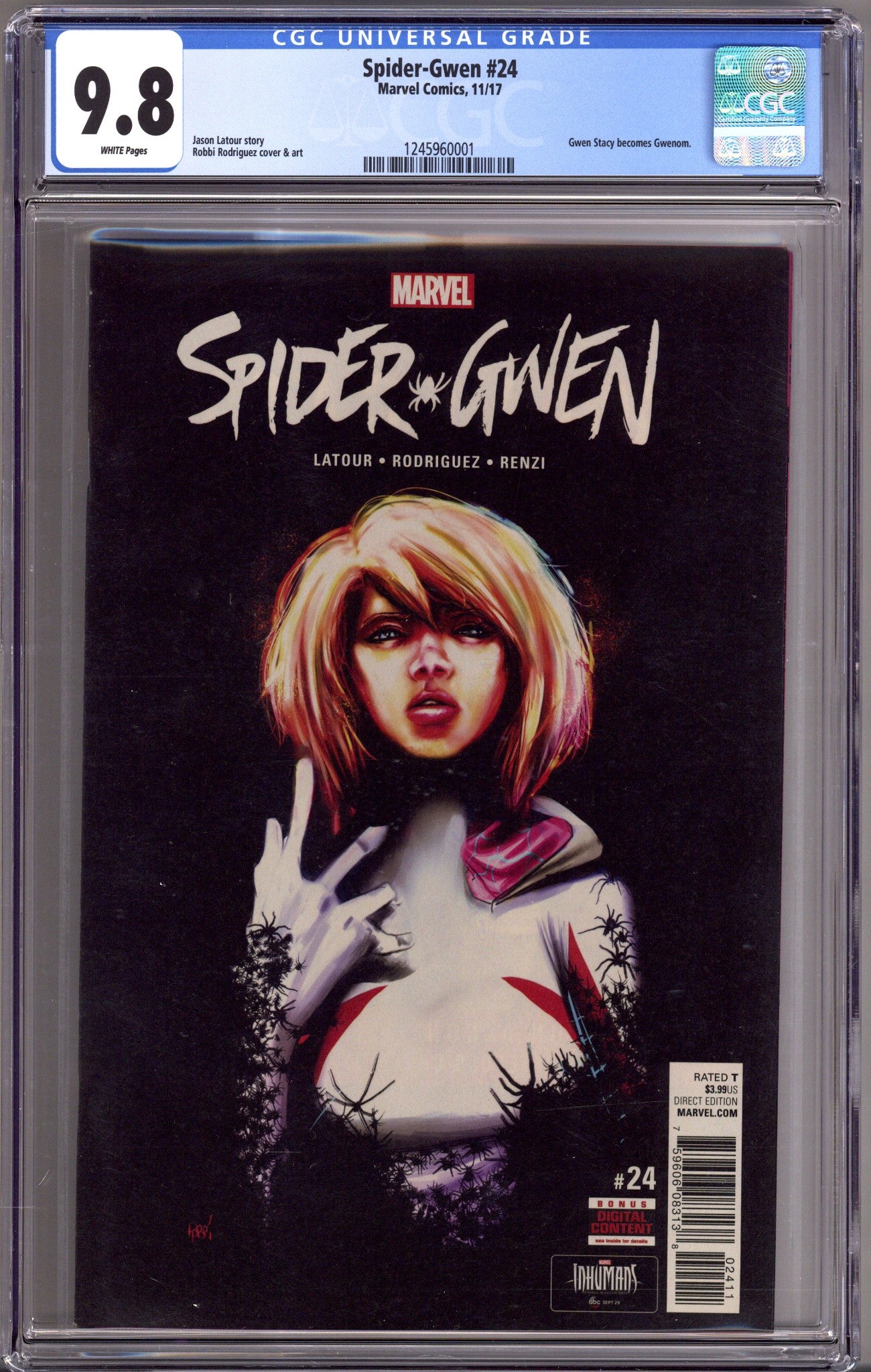 Spider-Gwen Vol 2 24 CGC 9.8 (NM/M)   (2017)        
