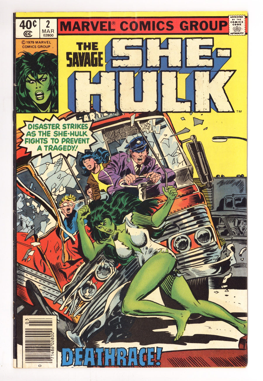 The Savage She-Hulk 2 Low Grade (1980) Newsstand 