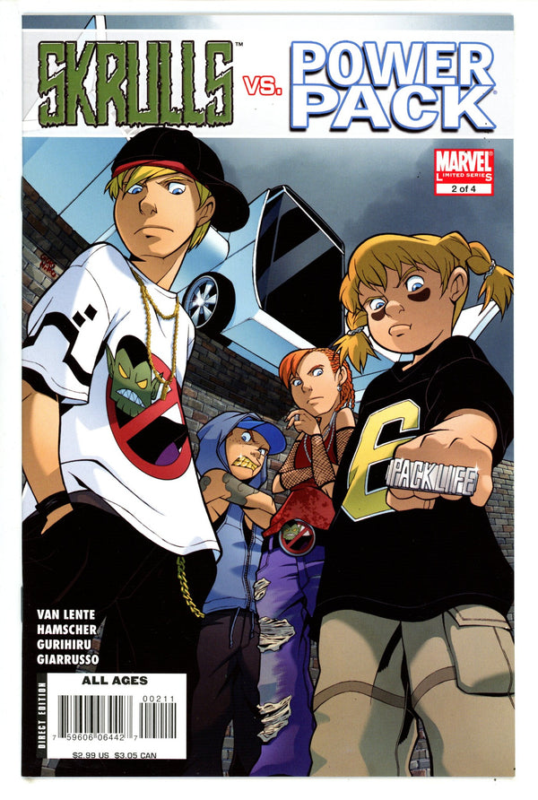 Skrulls vs. Power Pack 2 High Grade (2008)