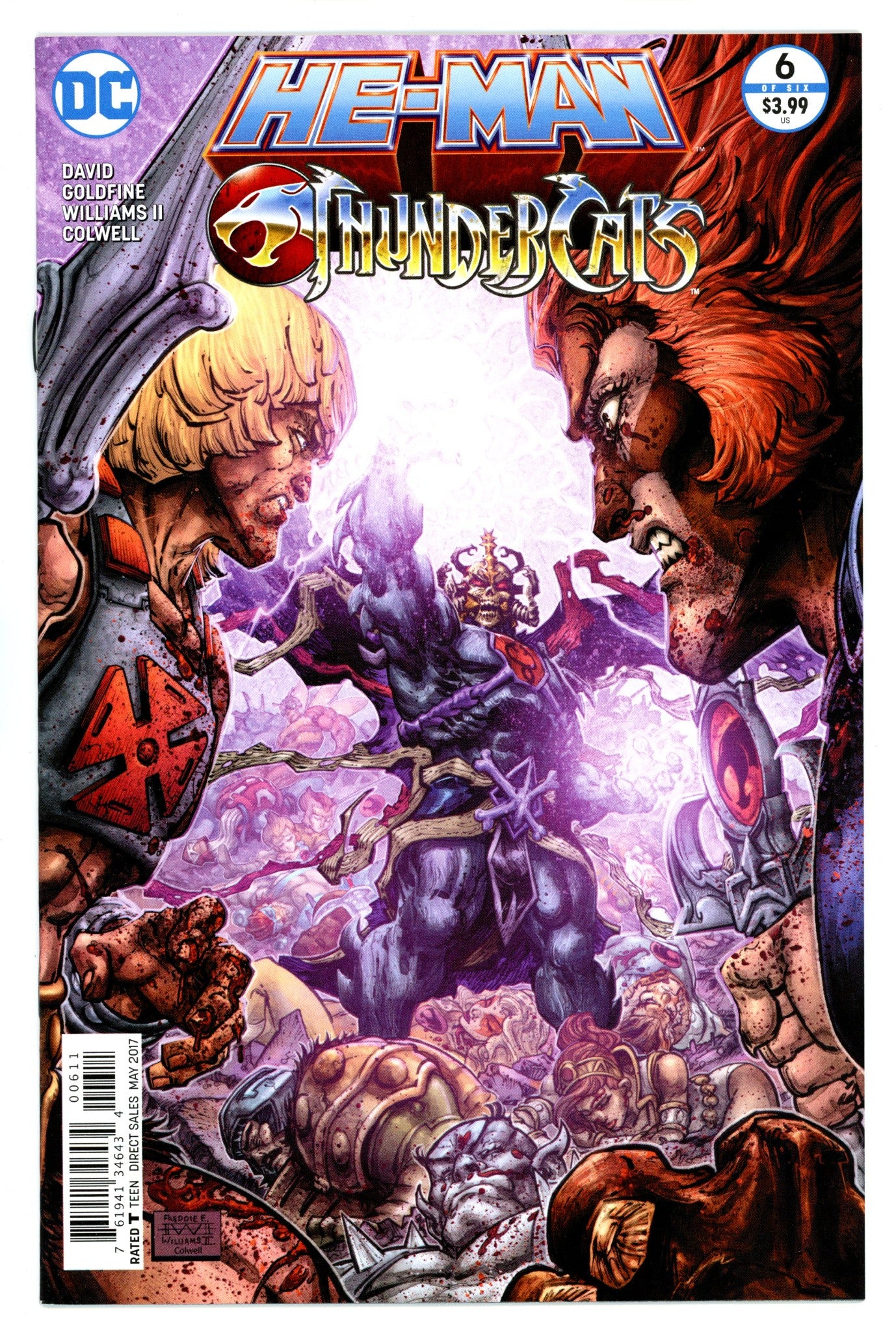 He-Man / Thundercats 6 VF/NM (9.0) (2017) 