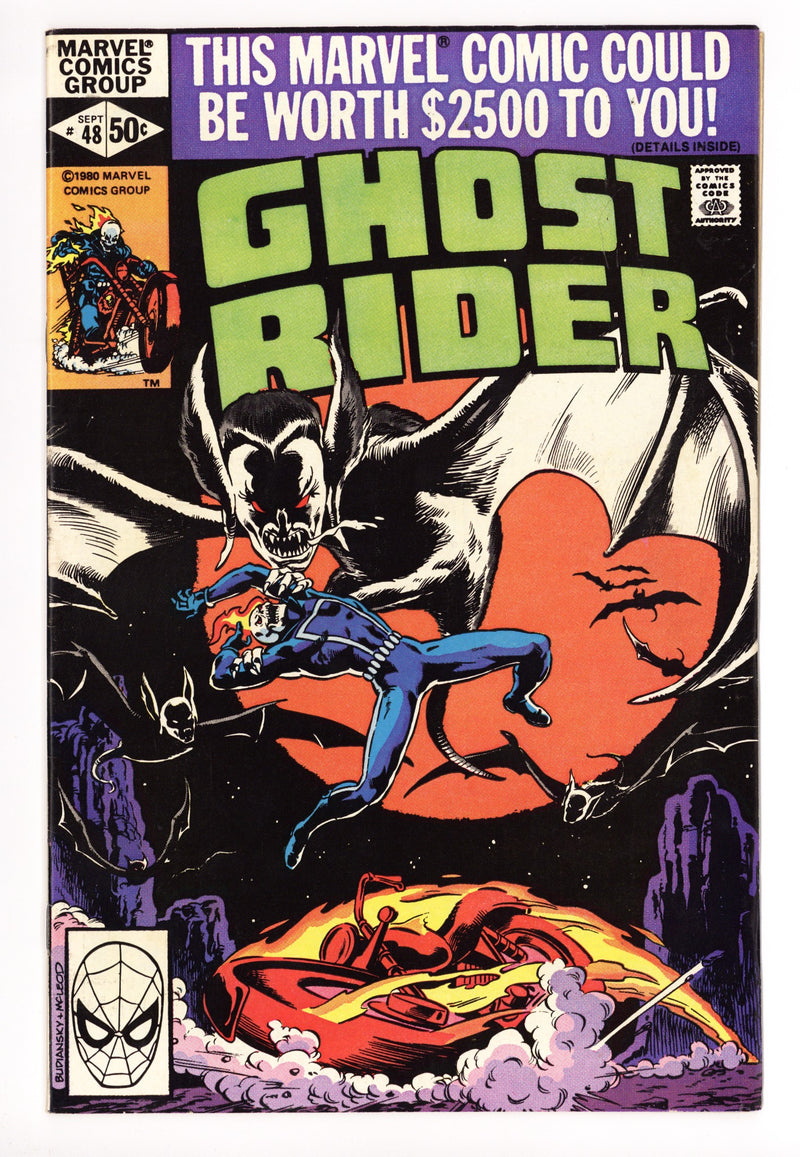 Ghost Rider Vol 1 48 Mid Grade (1980) 