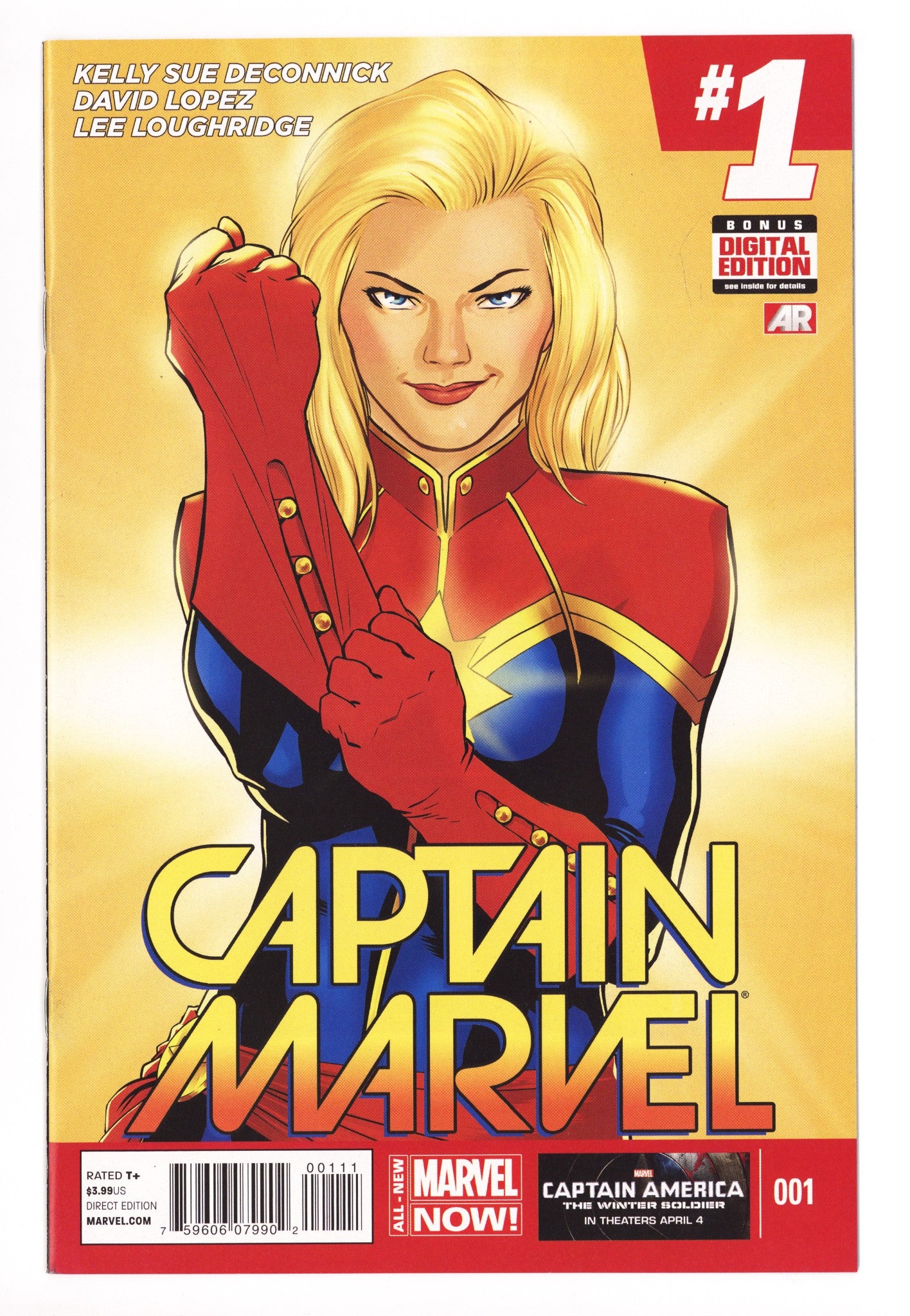 Captain Marvel Vol 9 1 Mid Grade (2014) 