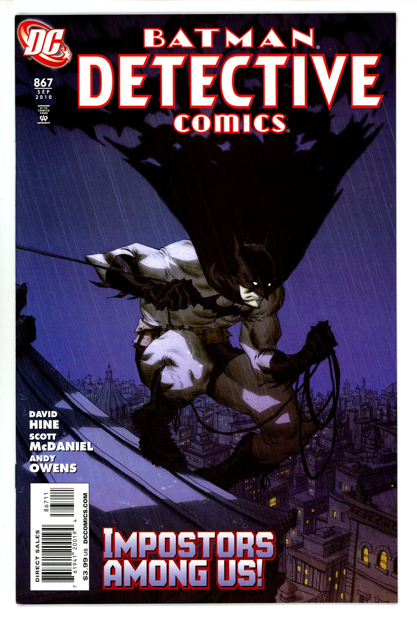 Detective Comics Vol 1 867 (2010)