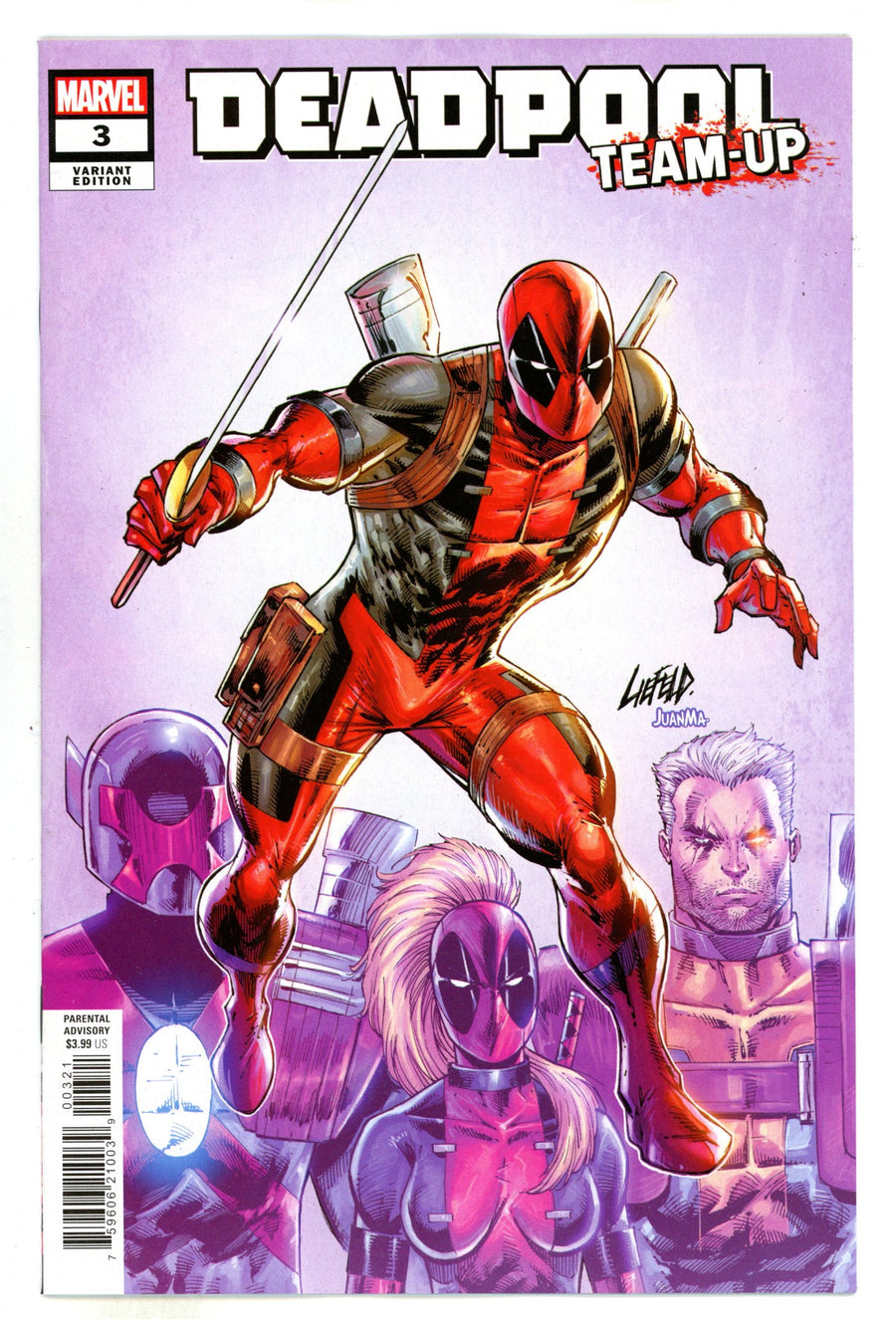 Deadpool Team-Up  3 Liefeld  Variant  (2024)