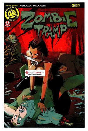 Zombie Tramp Vol 3 33 NM- (9.2) (2017) Maccagni Risque Variant