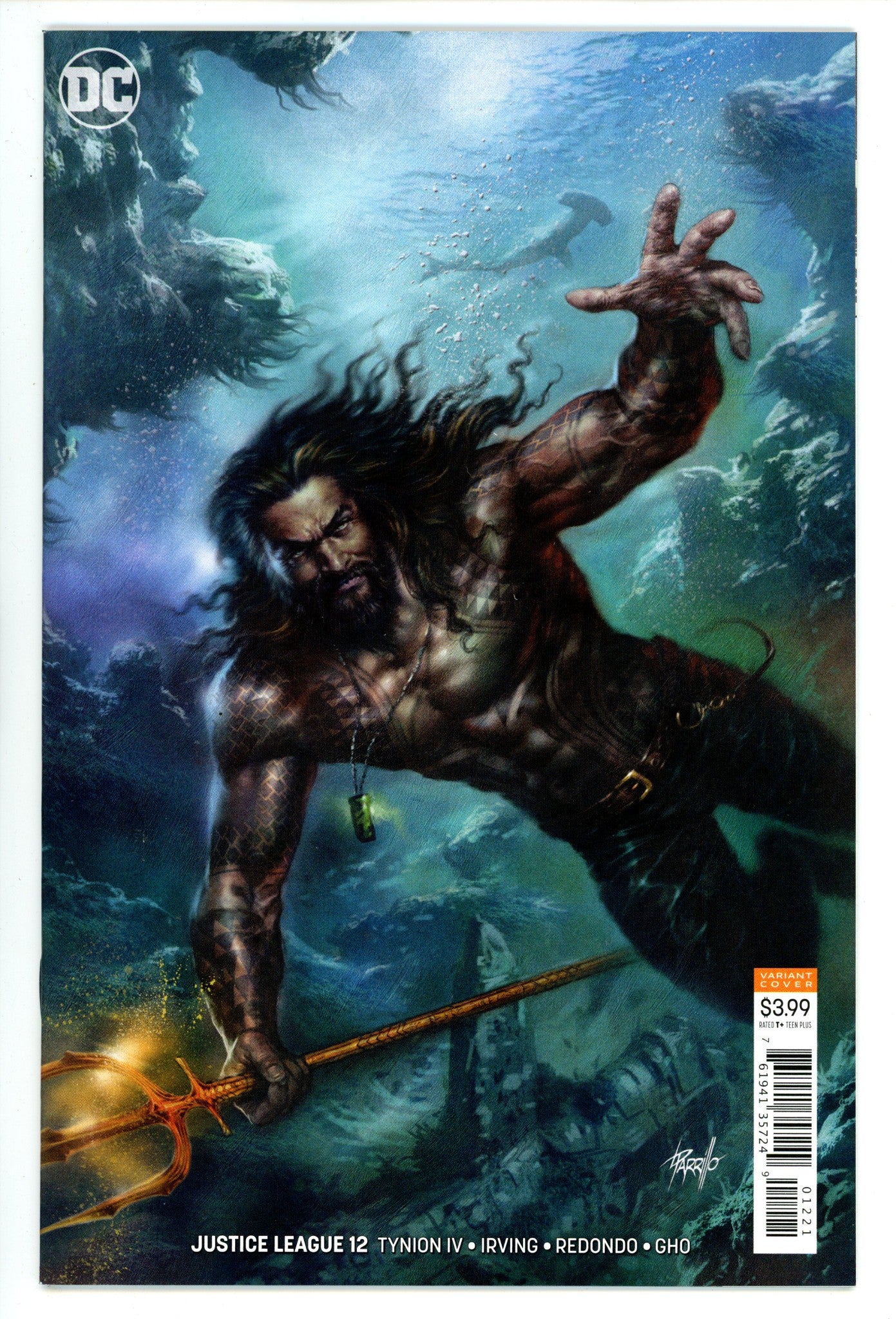 Justice League Vol 3 12 High Grade (2019) Parrillo Variant 