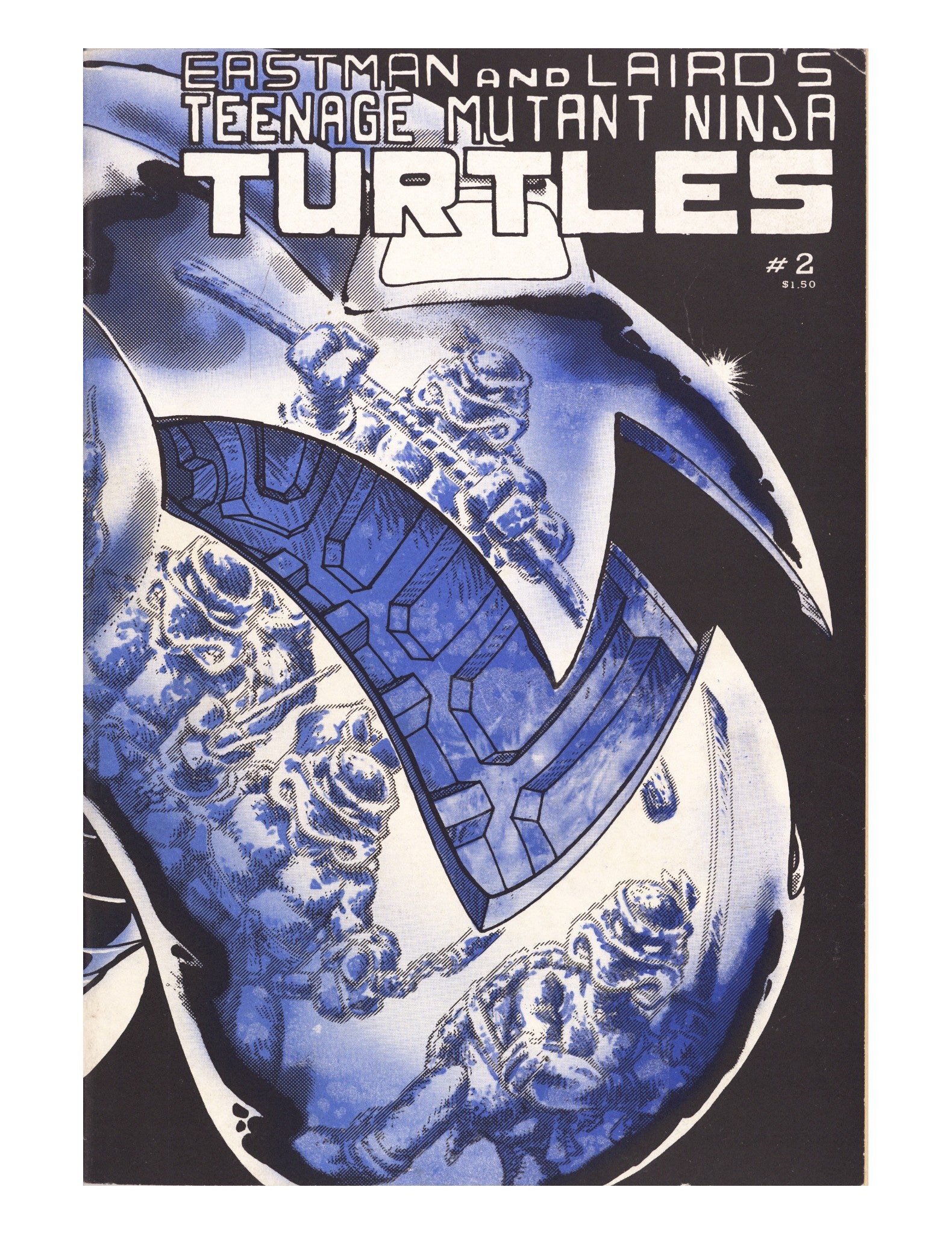 Teenage Mutant Ninja Turtles Vol 1 2 FN/VF (7.0) (1985) 2nd Print 