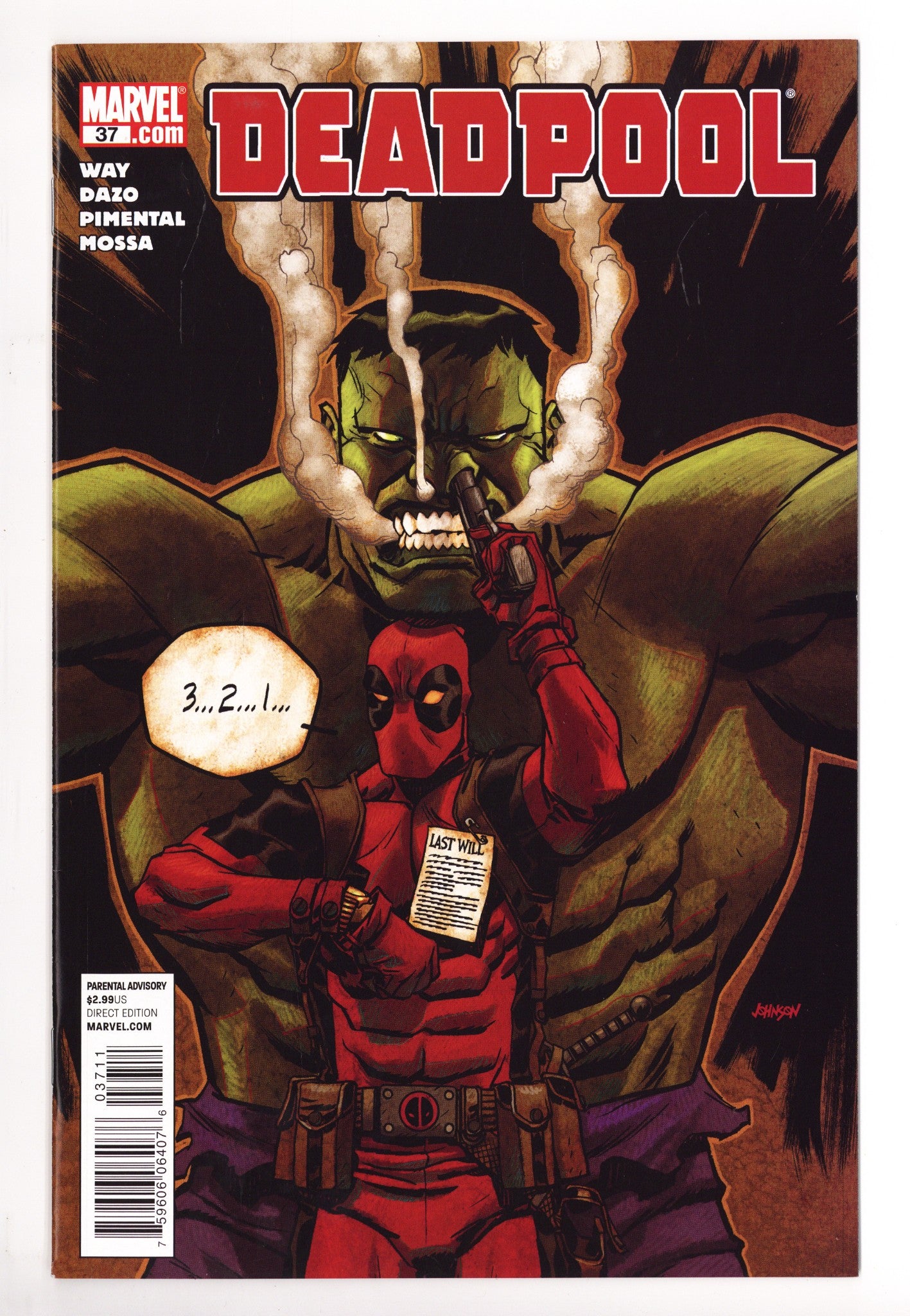 Deadpool Vol 3 37 High Grade (2011) 