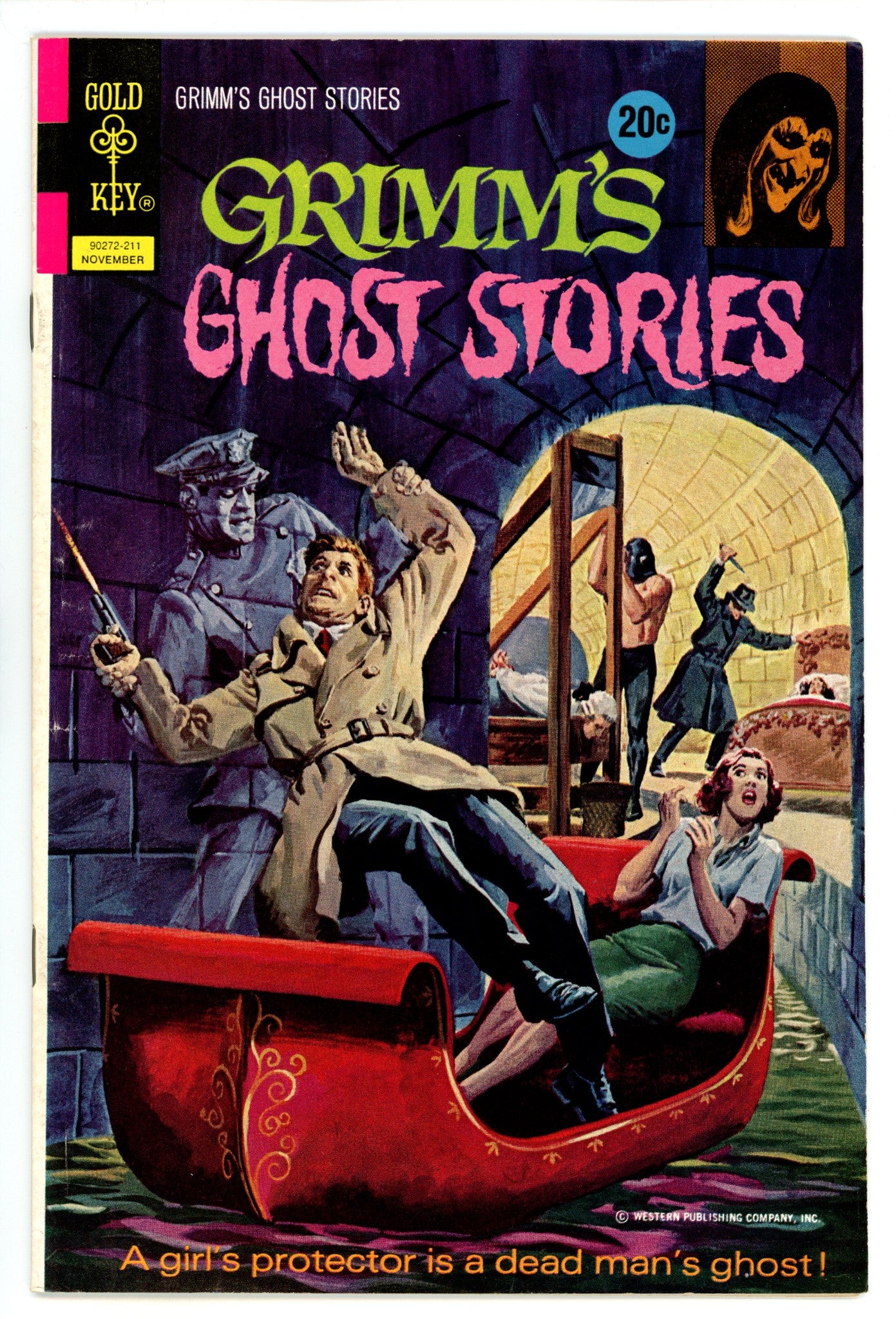 Grimm's Ghost Stories 6 FN- (5.5) 20c Variant (1972) 