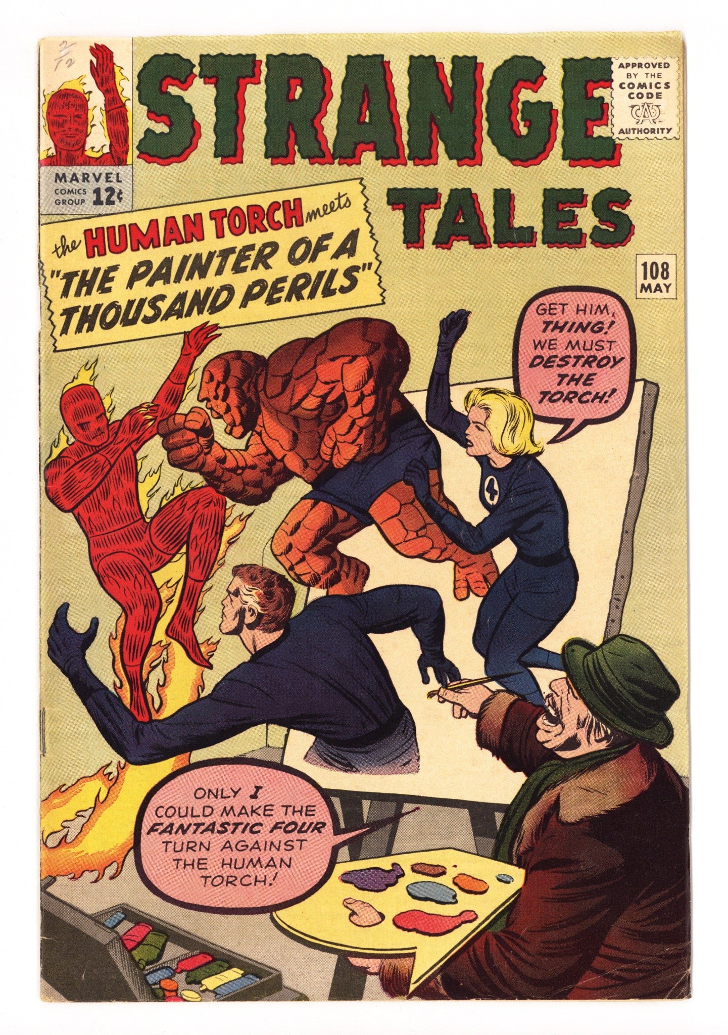 Strange Tales Vol 1 108 VG+ (4.5) (1963) 