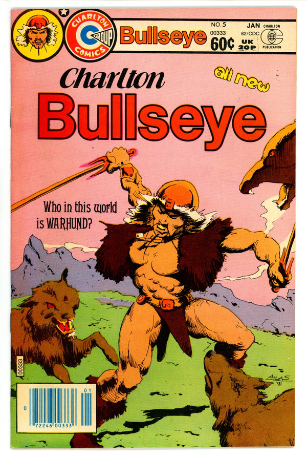 Charlton Bullseye 5 VF+ (8.5) (1982)
