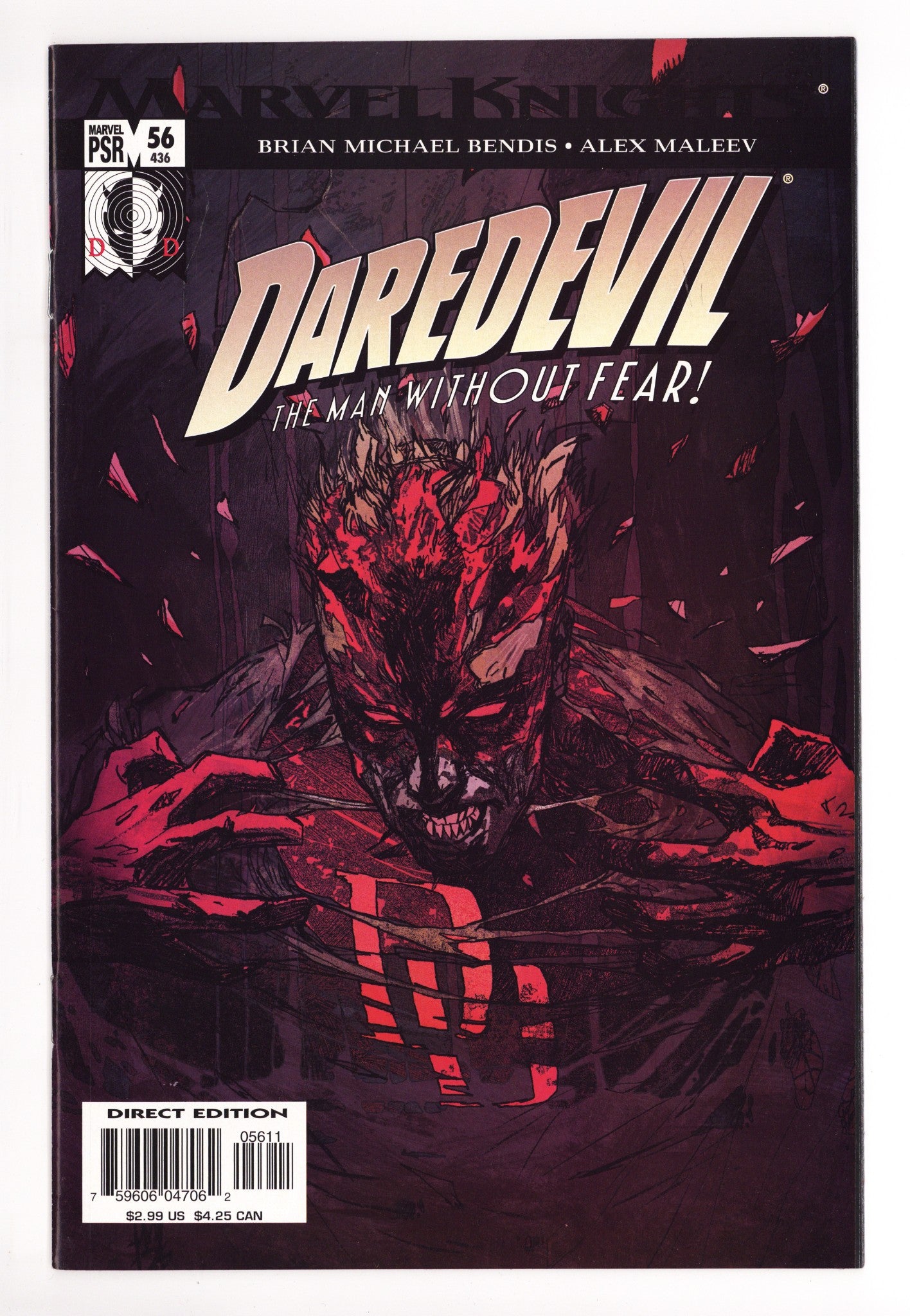 Daredevil Vol 2 56 (436) High Grade (2004) 