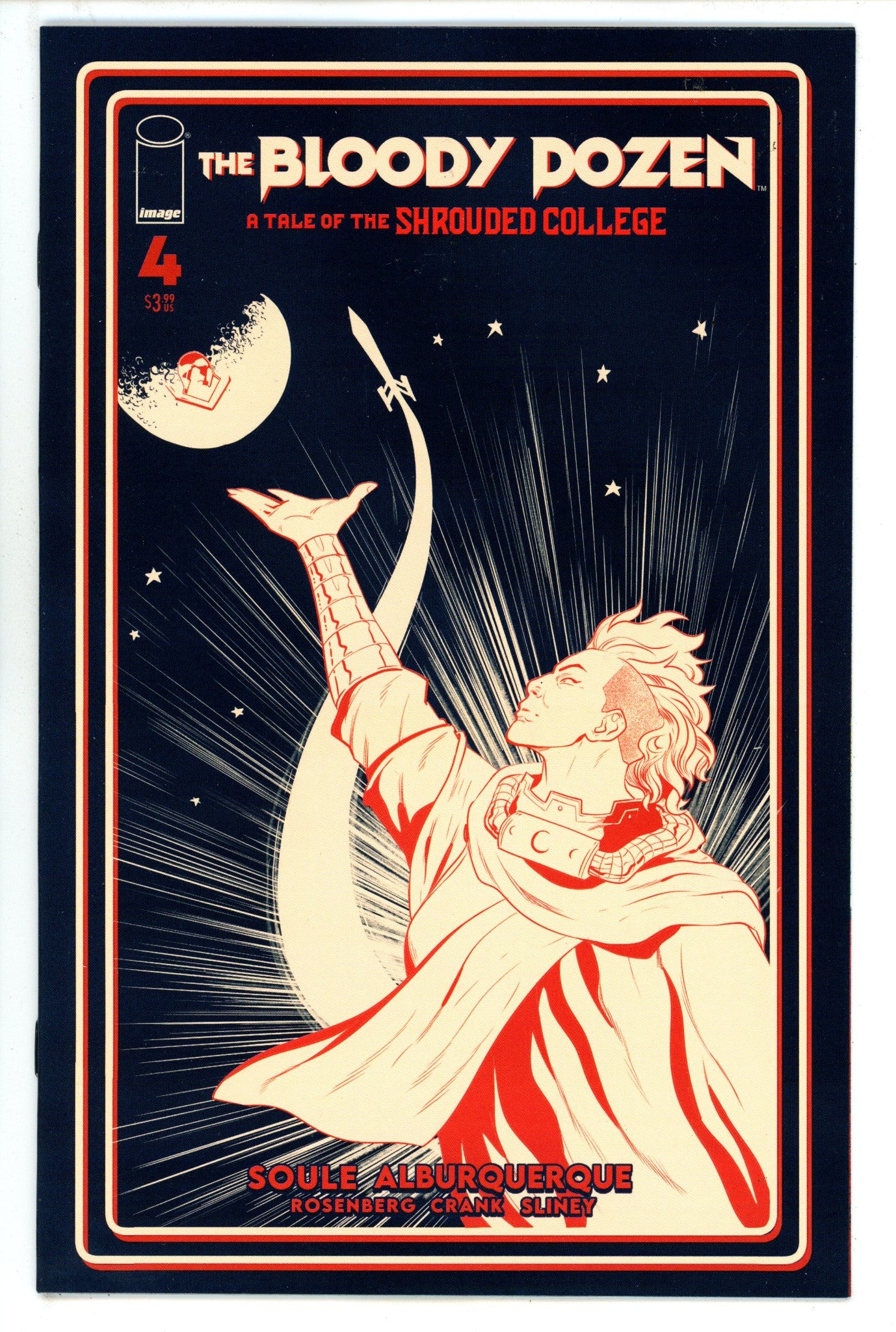 Bloody Dozen A Tale Of The Shrouded College 4 Sliney Incentive Variant NM (2024)