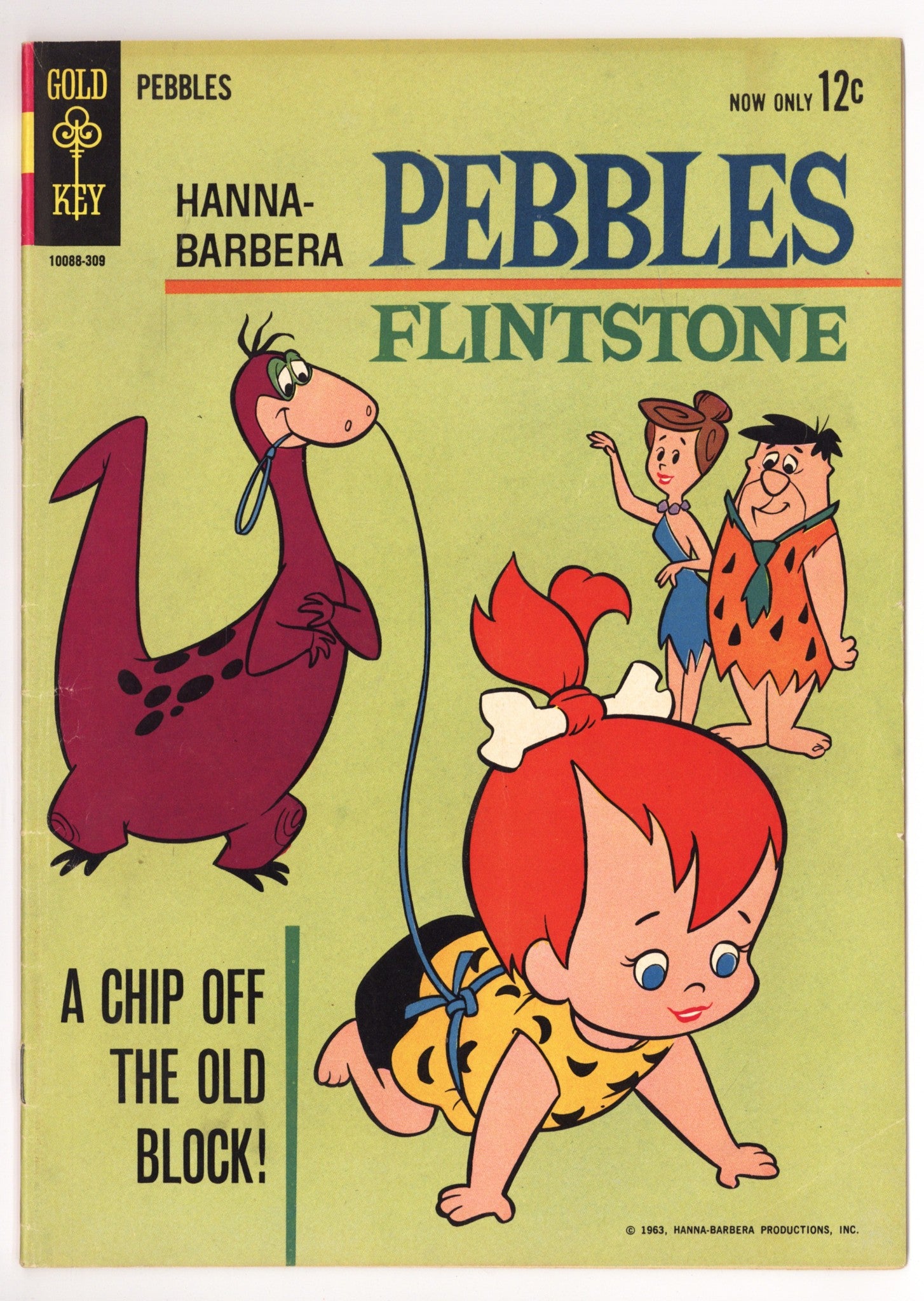 Pebbles Flintstone 1 VG+ (4.5) (1963) 