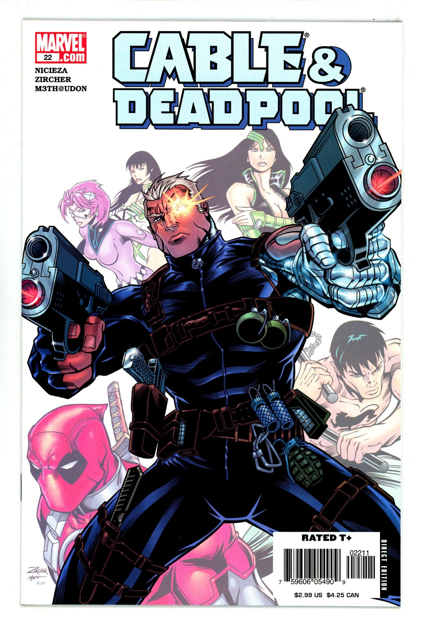 Cable / Deadpool 22 Mid Grade (2006) 