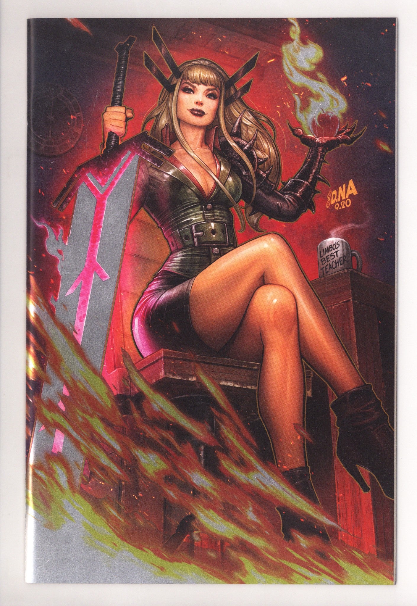 Realm of X   1  NM (9.4)   (2023) Nakayama Foil Virgin Exclusive Variant  