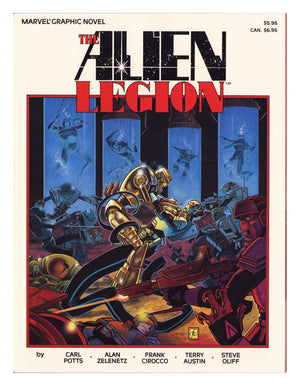 Marvel Graphic Novel: The Alien Legion -- A Grey Day to Die [nn] VF/NM (9.0) (1986) 