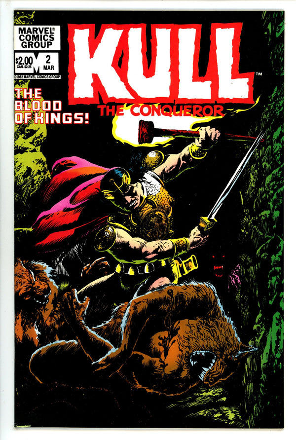 Kull the Conqueror Vol 2 2 (1982)