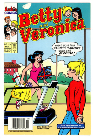 Betty and Veronica Vol 1 129 Low Grade (1998) Newsstand