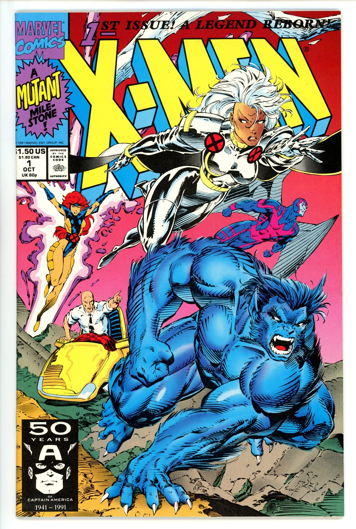 X-Men Vol 1 1 Beast Variant (1991)