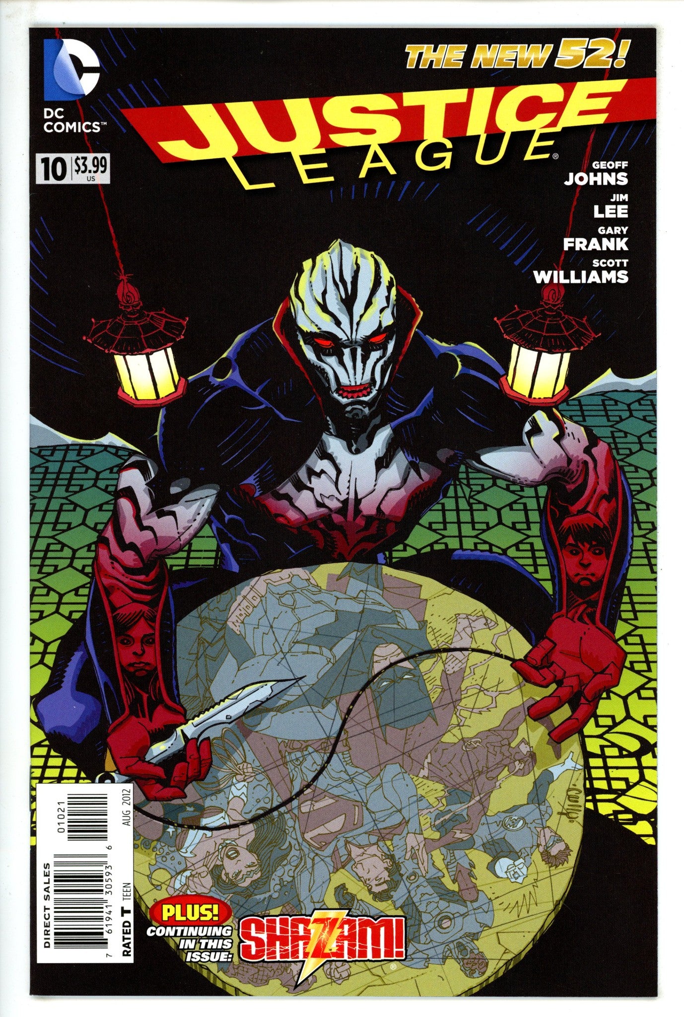 Justice League Vol 1 10High Grade(2012) HamnerVariant