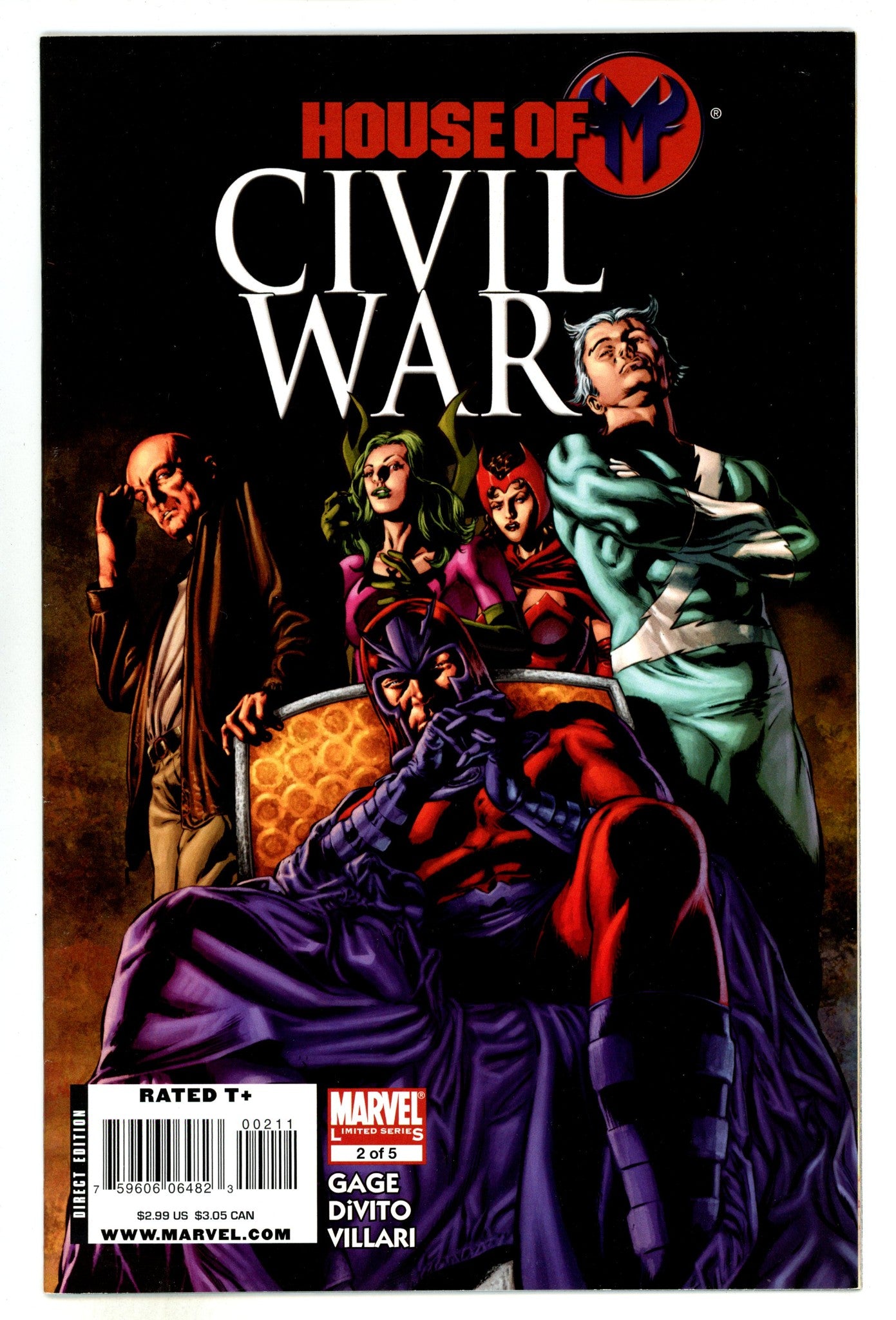 Civil War: House of M 2 Mid Grade (2008) 