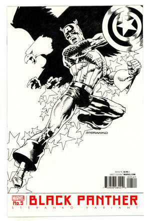 Black Panther Vol 6 5 High Grade (2016) Steranko Variant
