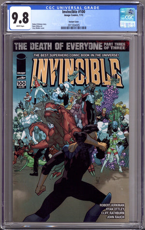 Invincible 100 CGC 9.8 (NM/M) (2013) Walker Variant