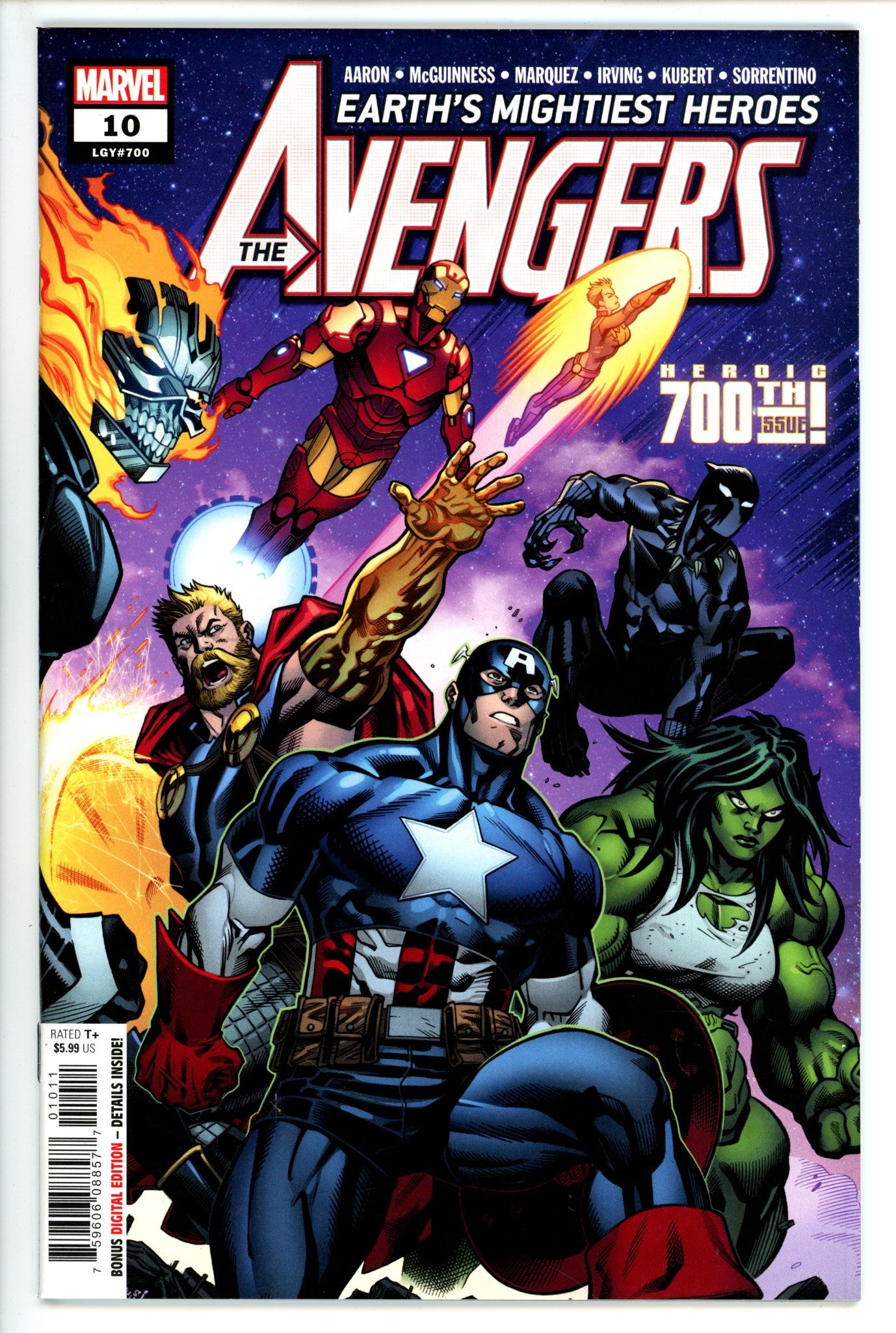 Avengers Vol 8 10 (700) (2018)