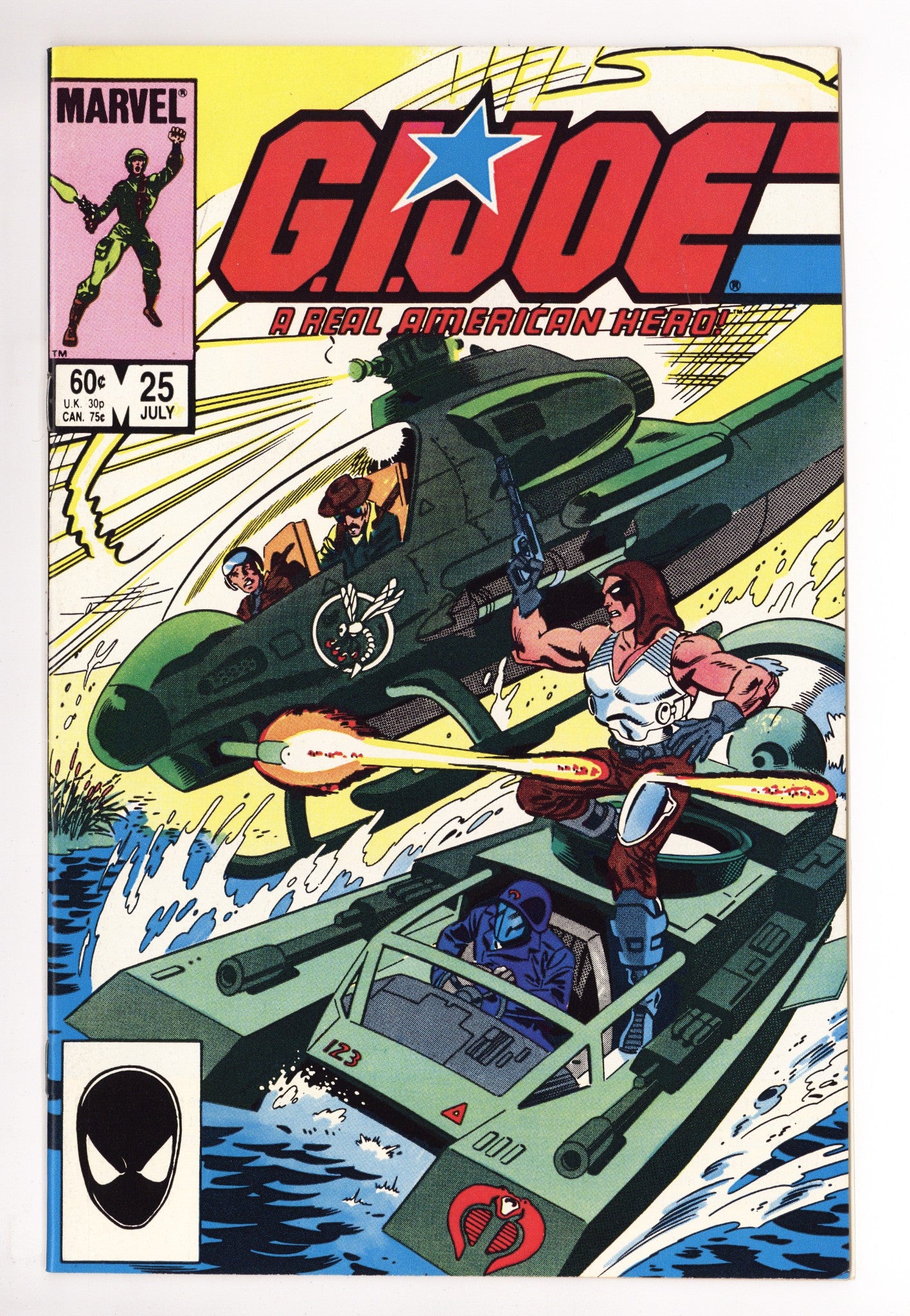 G.I. Joe, A Real American Hero   25  VF (8.0)   (1984)        