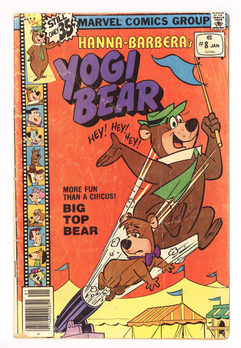 Yogi Bear 8 Very Low Grade (1979) 