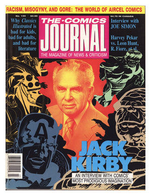 The Comics Journal 134 FN+ (6.5) (1990) 